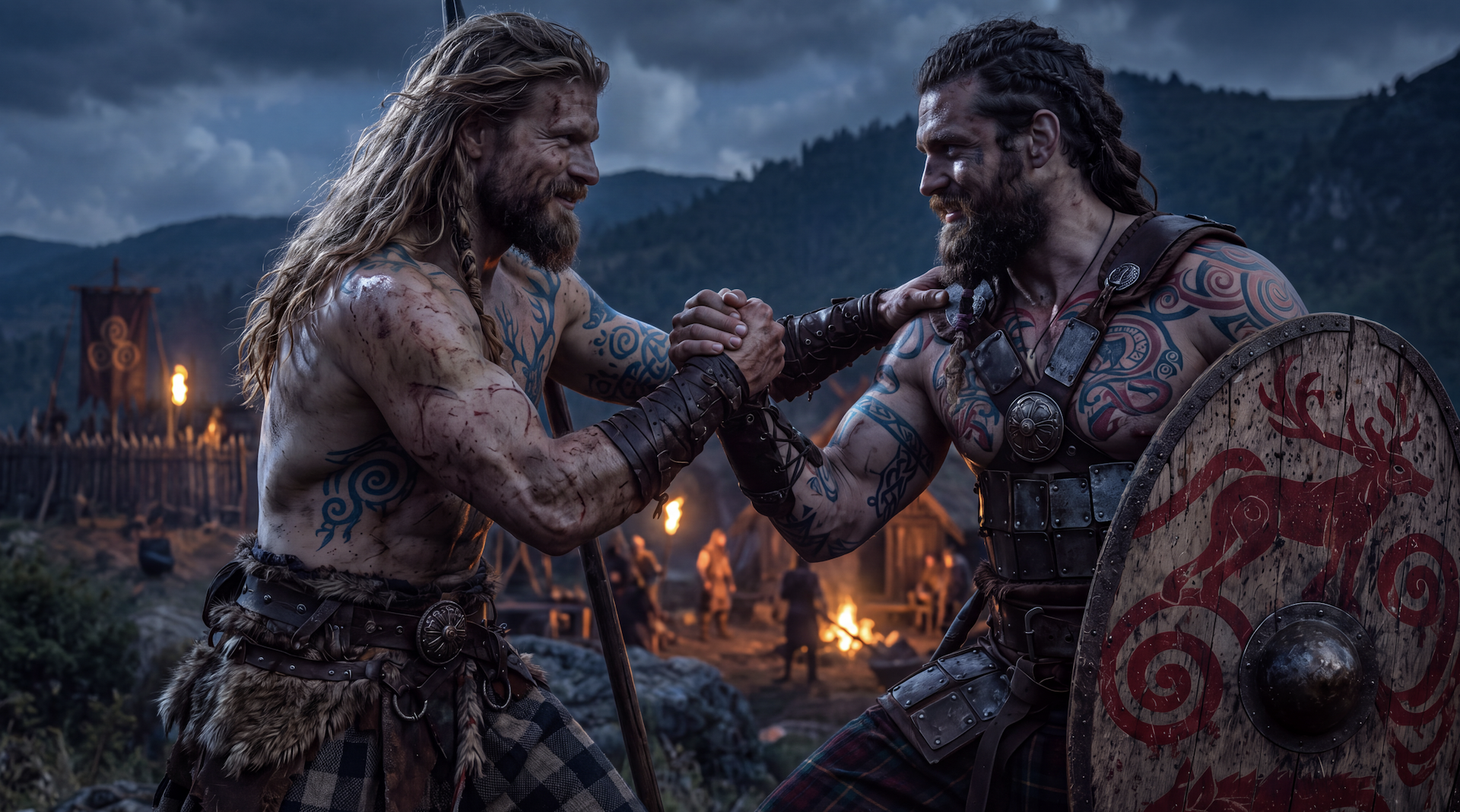 Le Serment Des Braves | Epic Celtic Metal AI Music Video