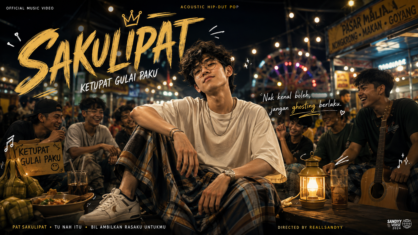 SAKULIPAT — AI Music Video 🇮🇩 | Acoustic Hip-Dut • Ketupat Gulai Paku