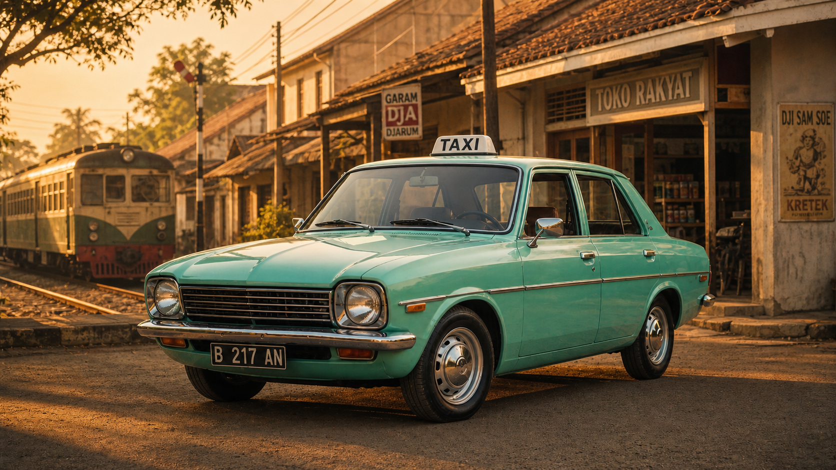 Ijo Tosca Taxi Ads