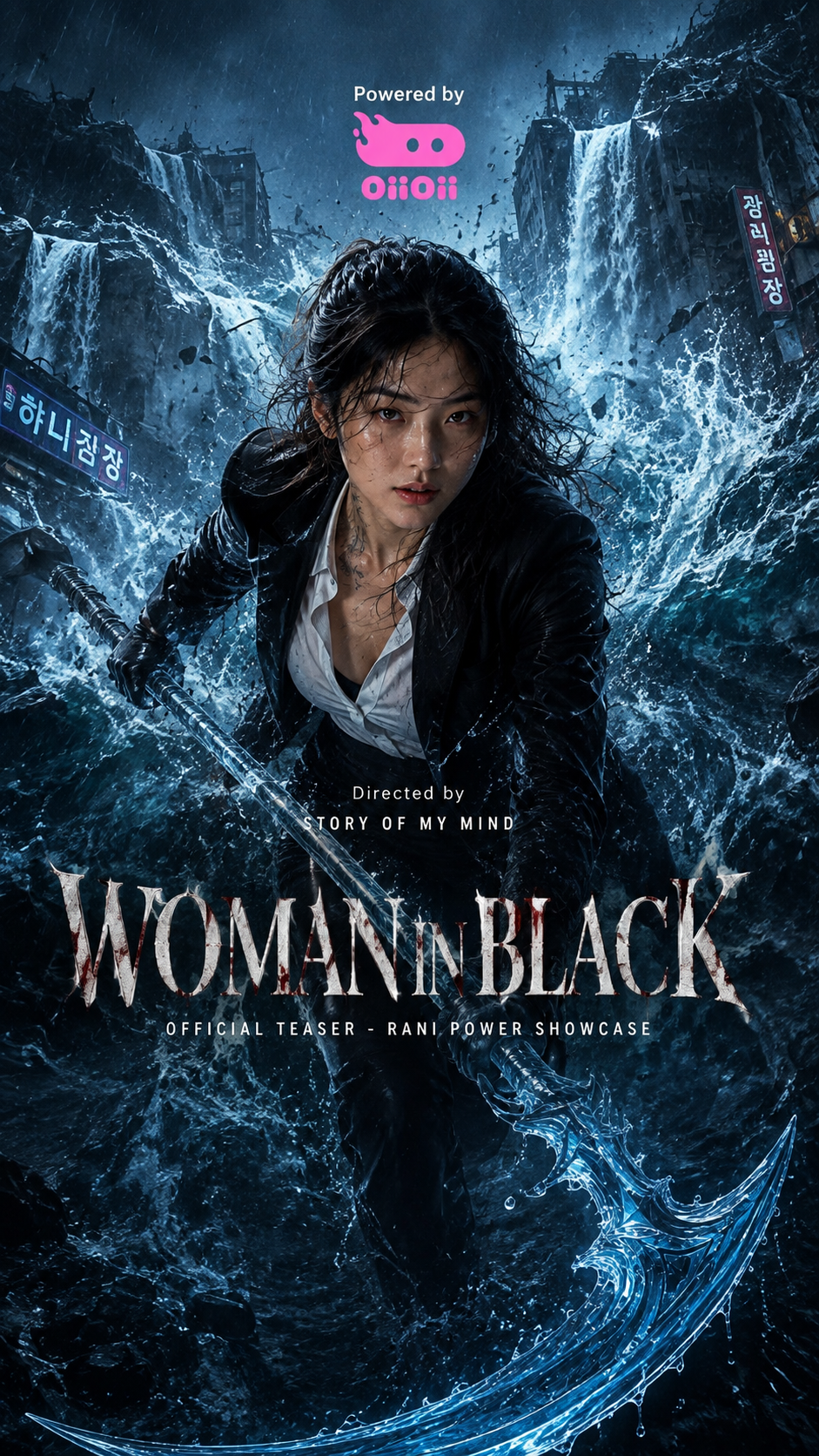 WOMAN IN BLACK - TEASER RANI POWER SHOWCASE