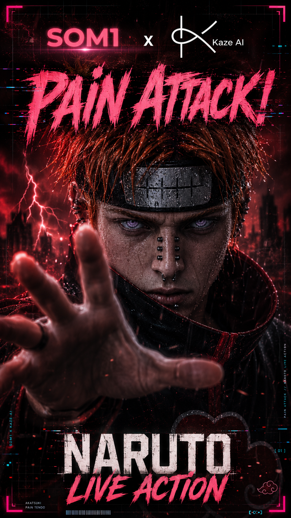 PAIN ATTACK - [ANIME LIVE ACTION]