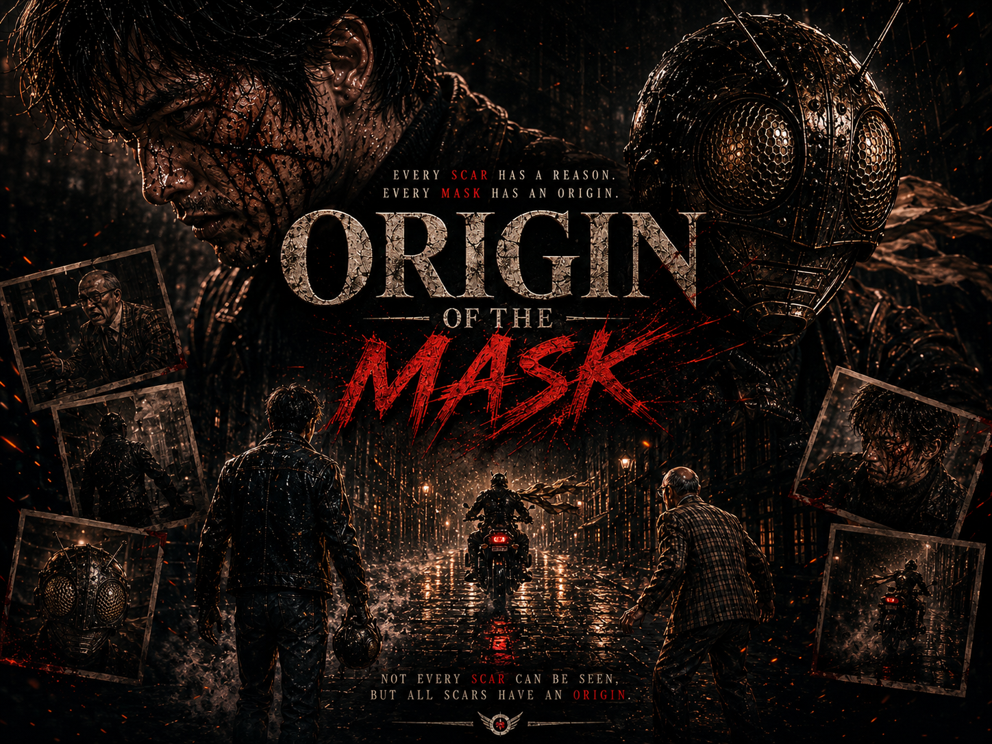 Kamen Rider Noir - Origin of The Mask