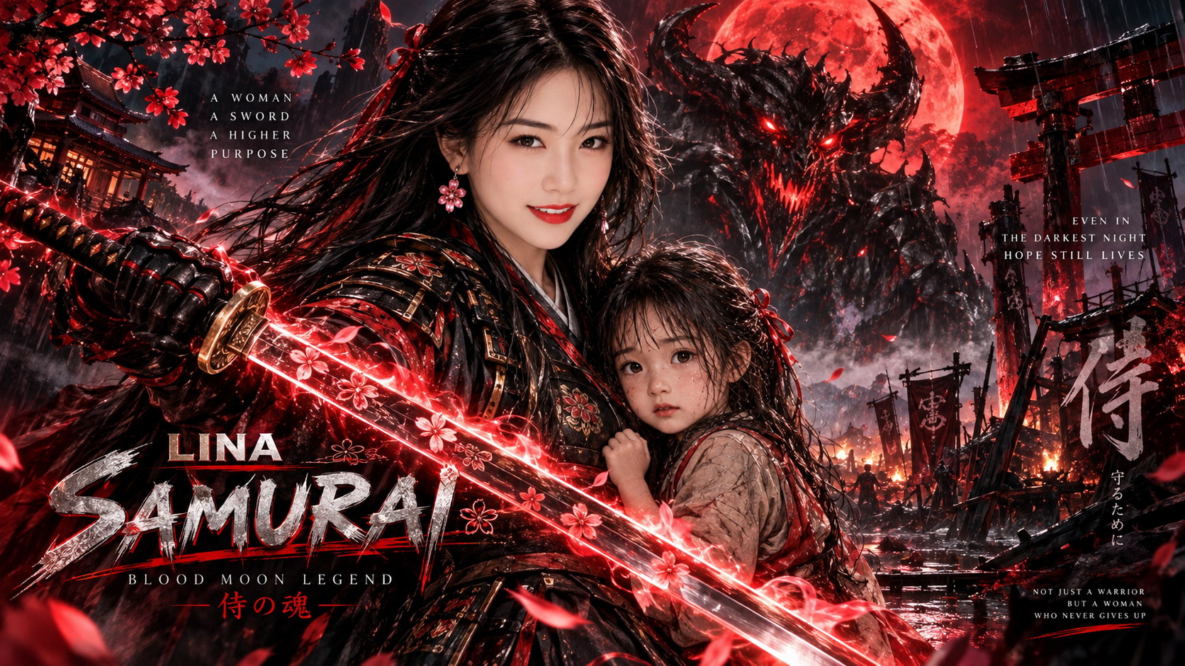 ⚔️🌙 THE LAST SAMURAI — BLOOD MOON 🌙⚔️