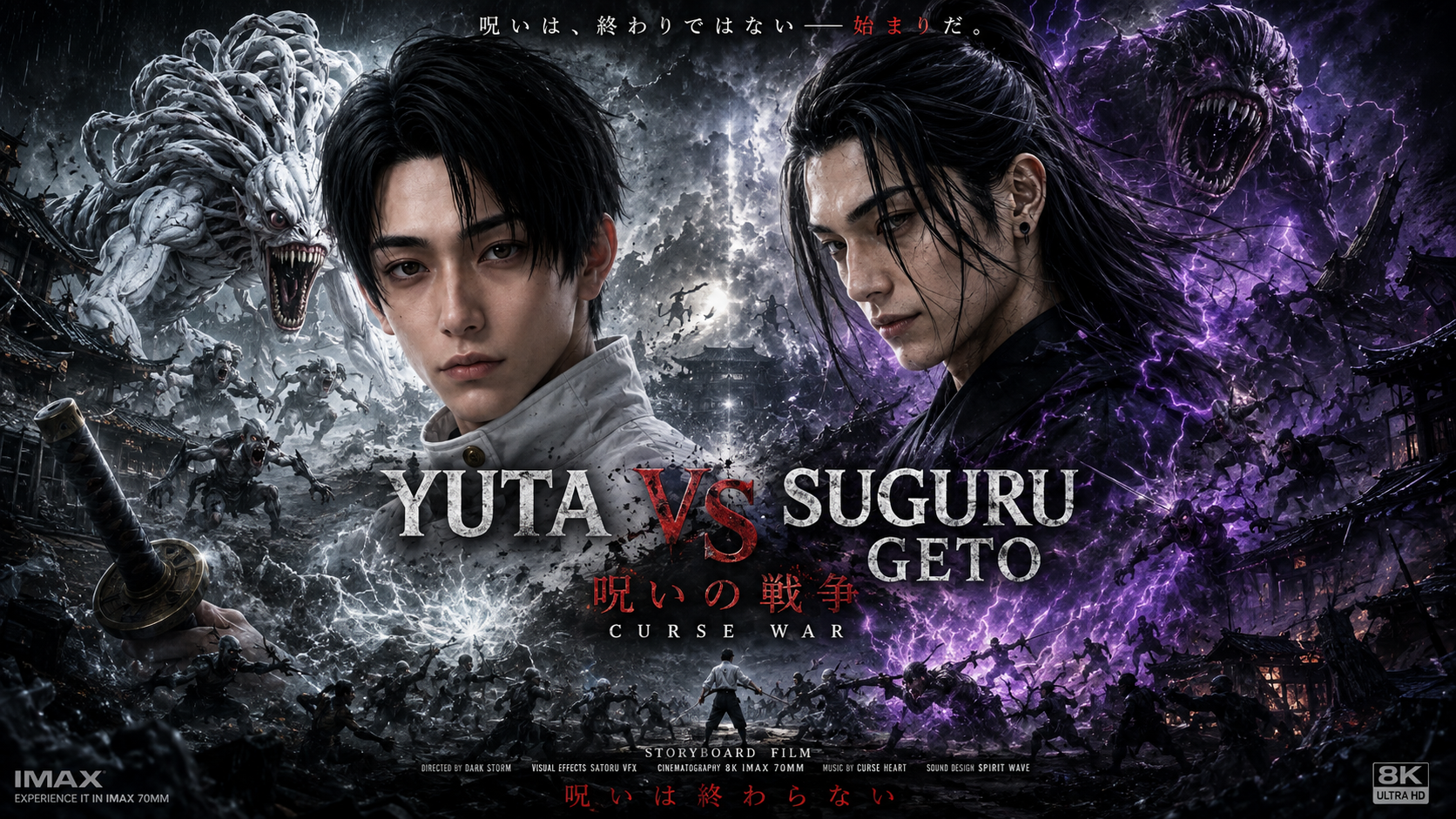 ⚔️ YUTA OKKOTSU VS SUGURU GETO — CURSE WAR