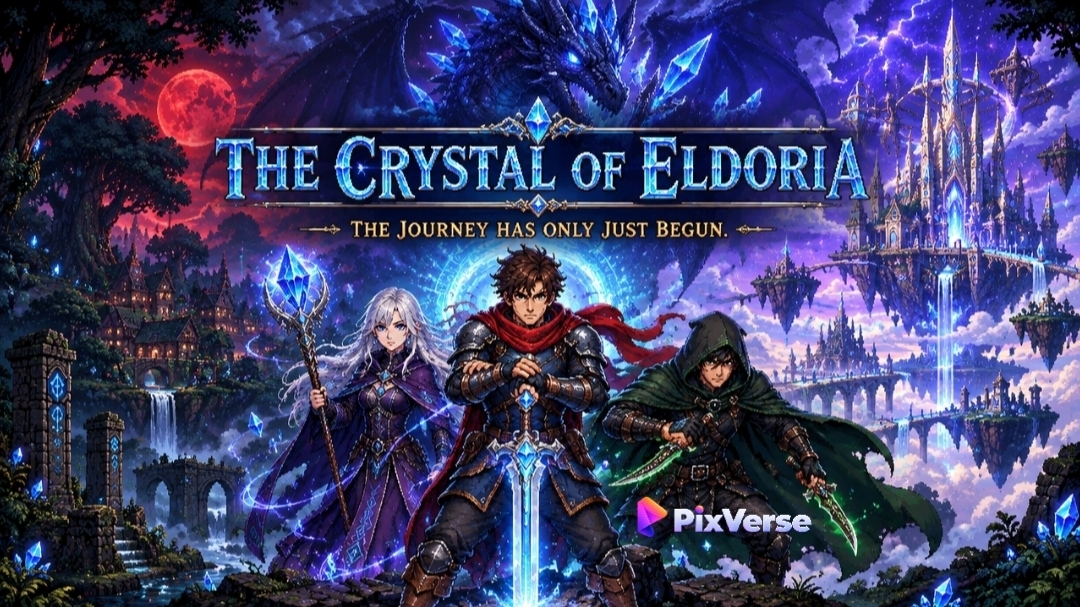 🎮 THE CRYSTAL OF ELDORIA