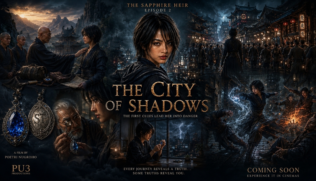 💎 THE SAPPHIRE HEIR — EPISODE 2: THE CITY OF SHADOWS
