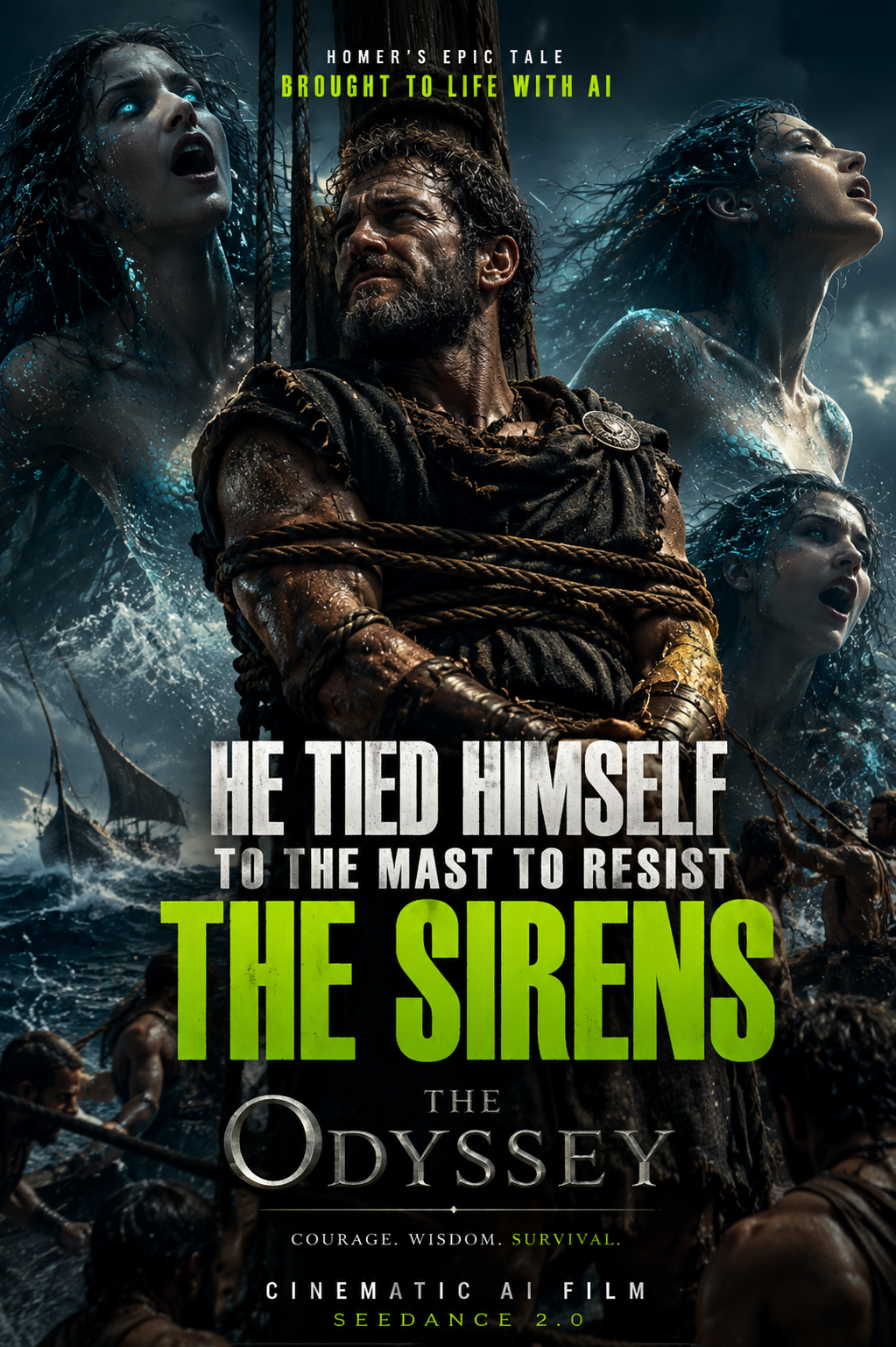 He Tied Himself to the Mast to Resist the SIRENS 🧜‍♀️🔥 | The Odyssey