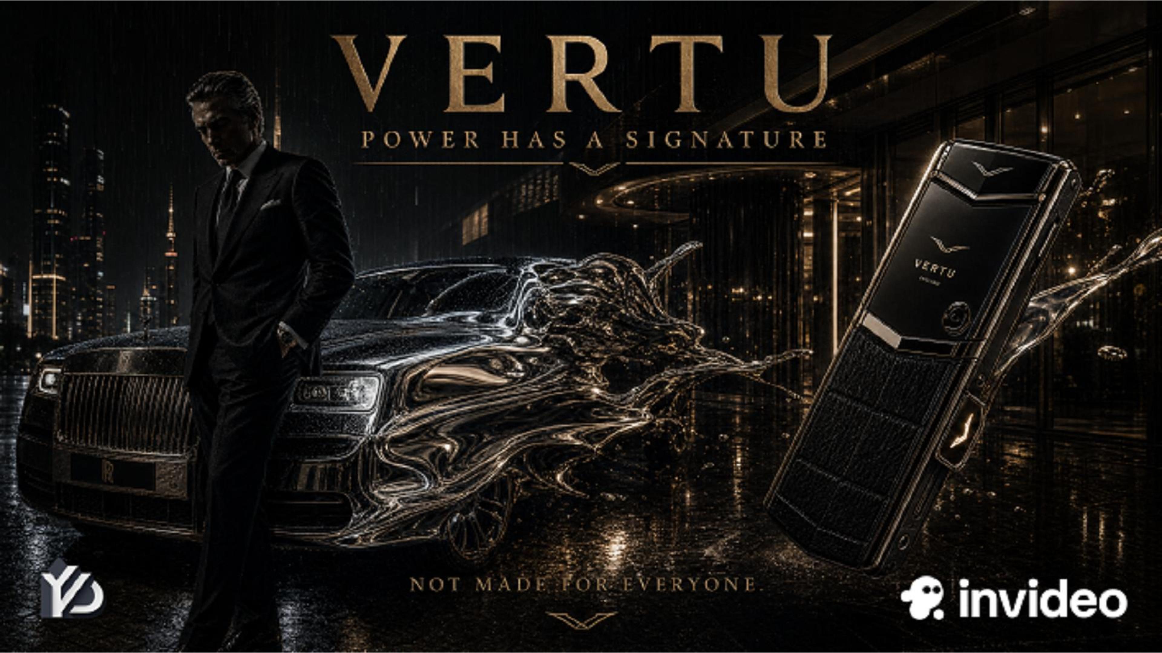VERTU — POWER HAS A SIGNATURE.