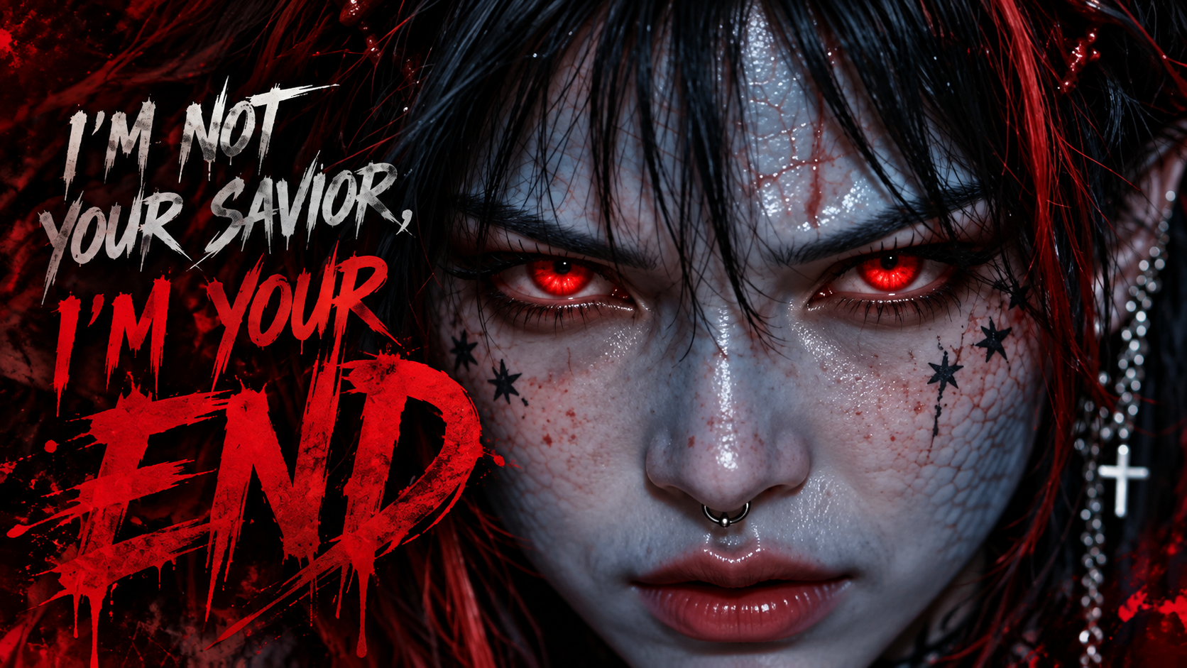 I'm not your savior, I'm your end