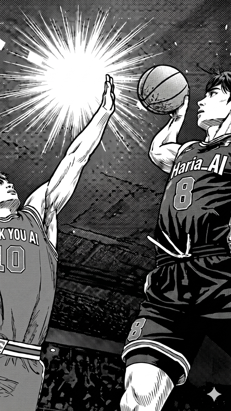 🏀🔥​One Point, One Breath, One Winner.