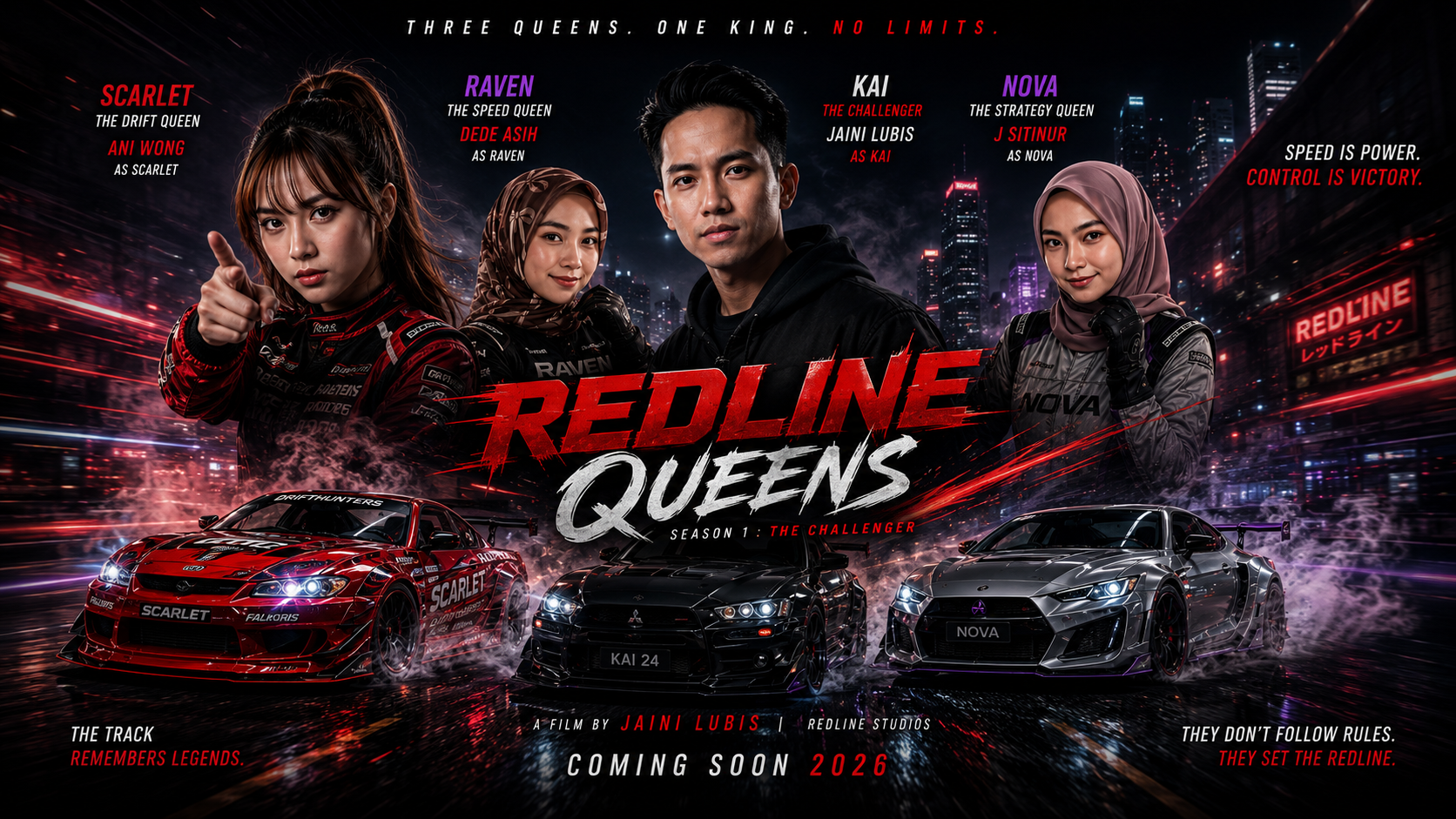 REDLINE QUEENS SEASON 1 THE CHALLENGER