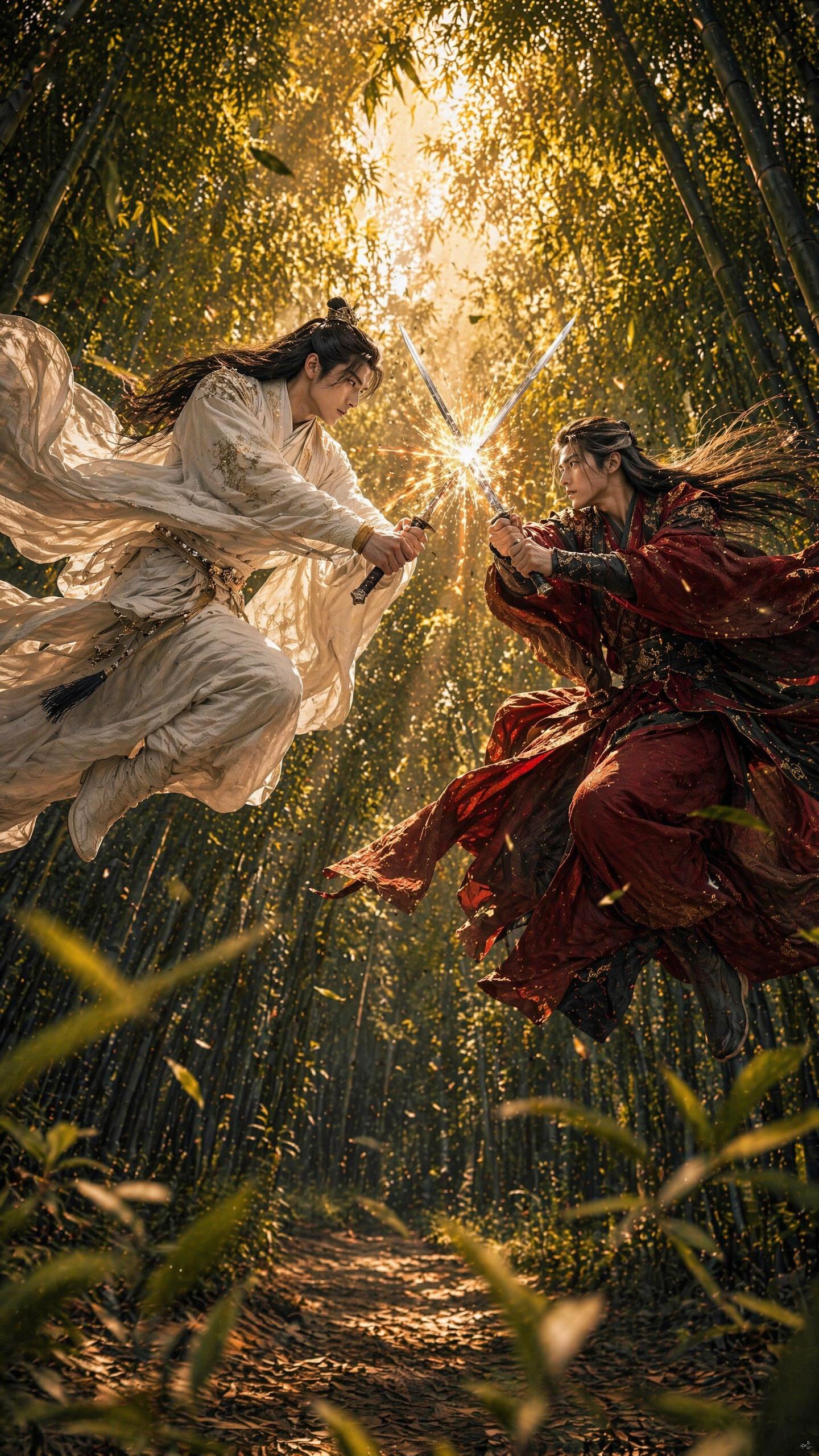 Two Blades, One Fate — A Wuxia Trailer🔥🗡