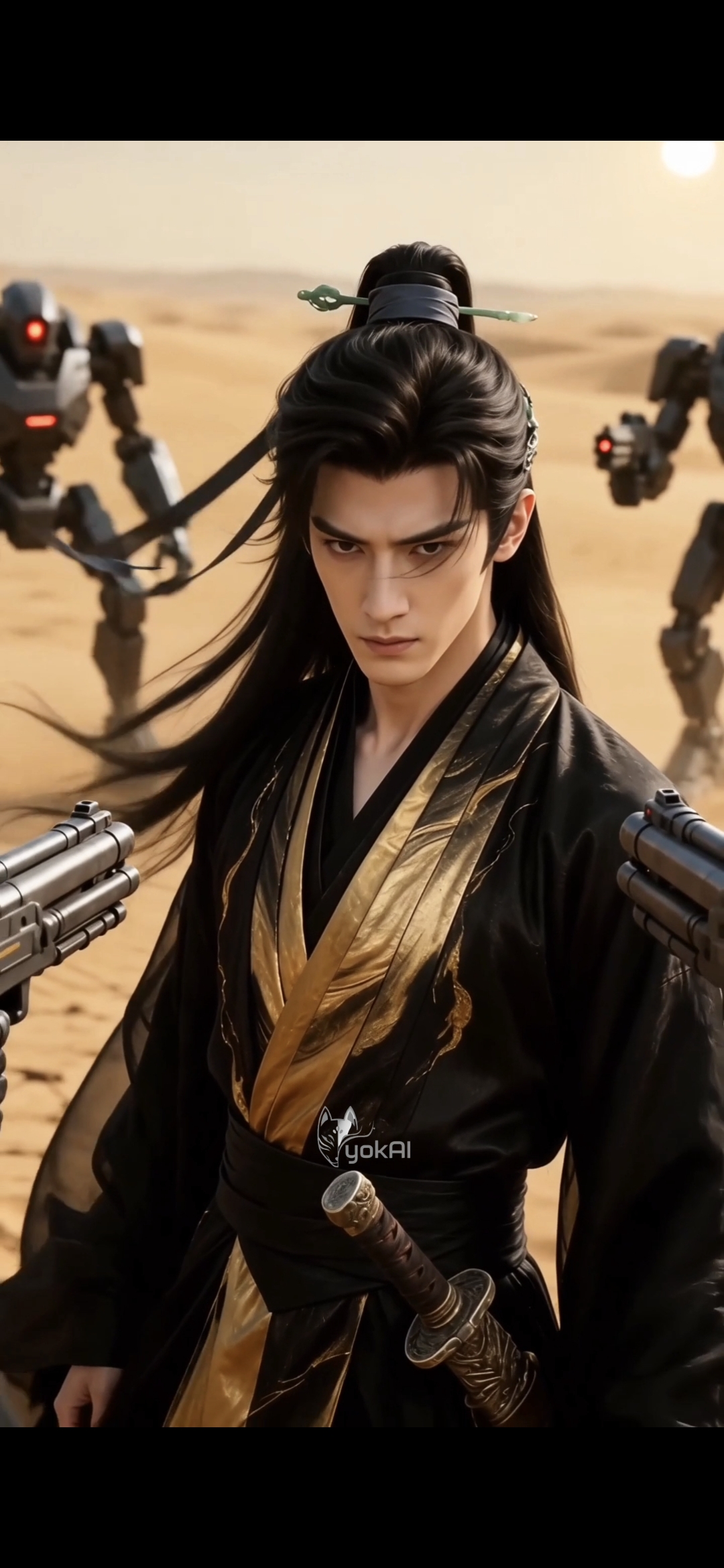 Falling in Another Universe - When Wuxia Meets Cyberpunk 🗡🔥⚙️