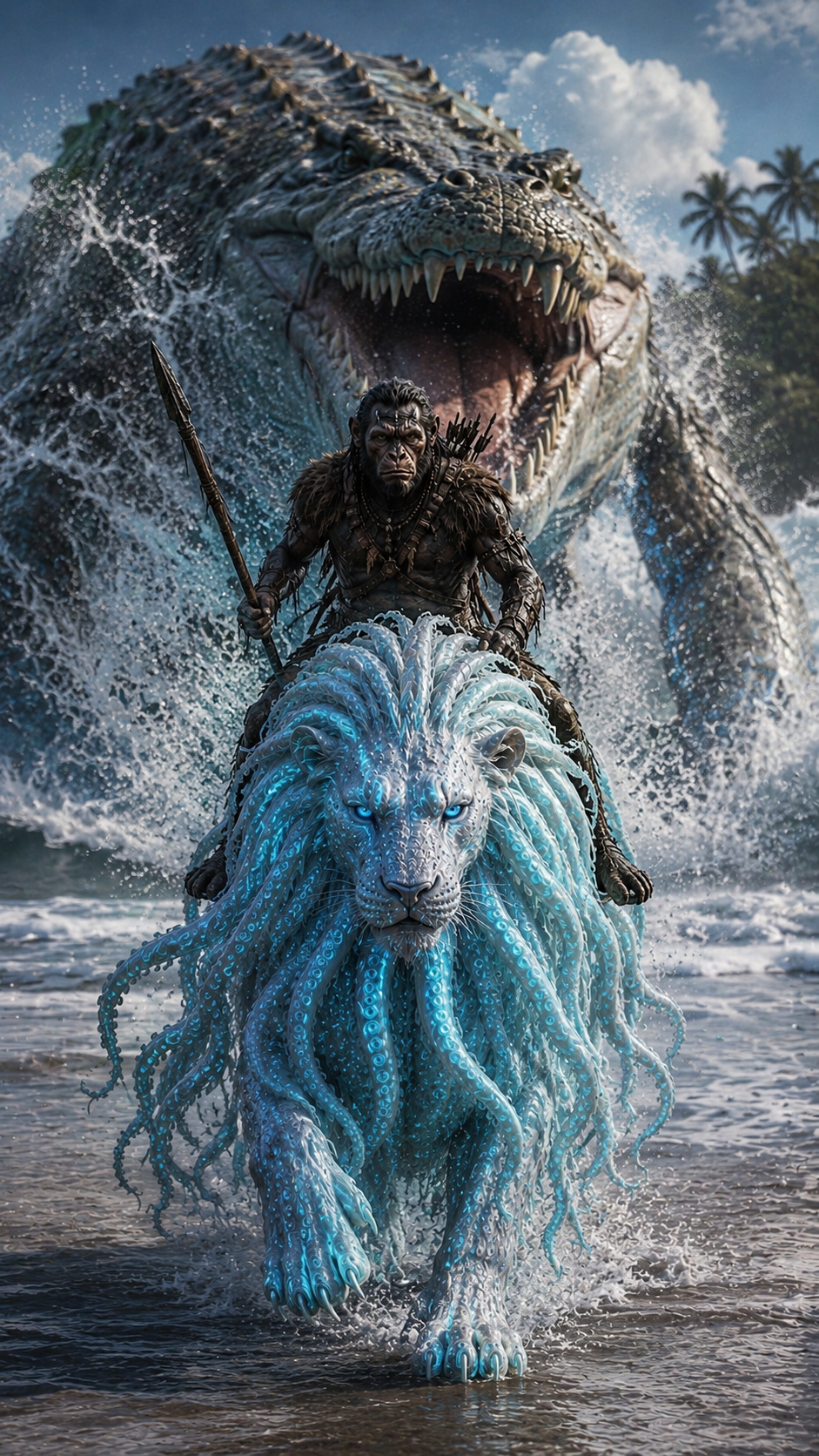Bond Of Hybrids ( Part 2 ) : Octolion Rescues Ape King