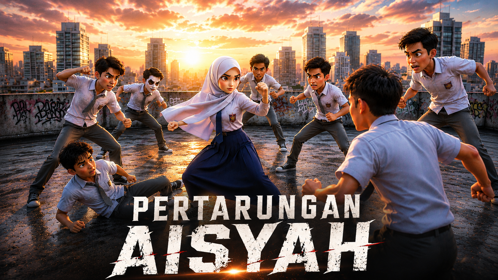 PERTARUNGAN AISYAH