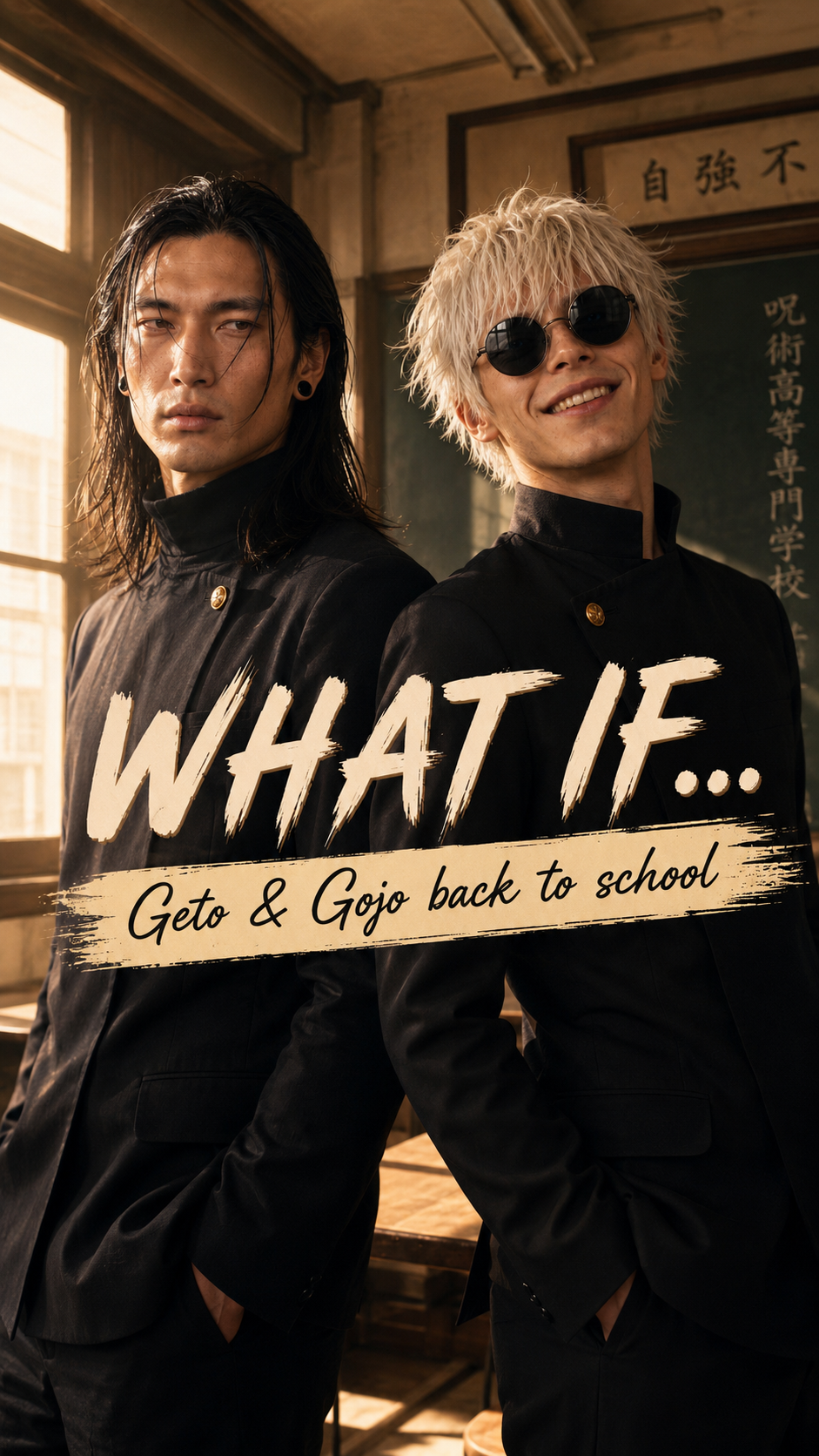 What if: Geto & Gojo back to school