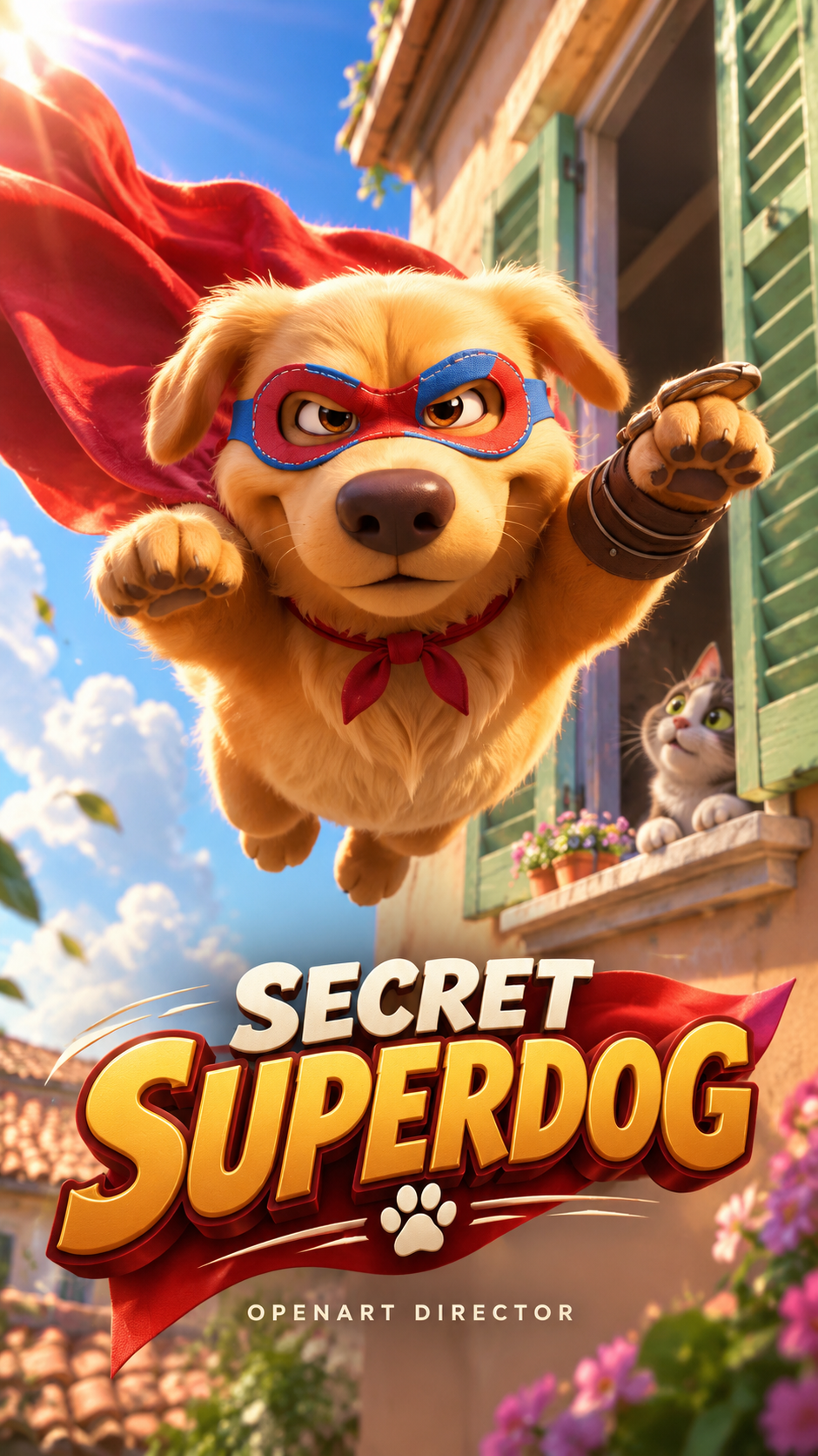 Secret Superdog. 🐶🦸