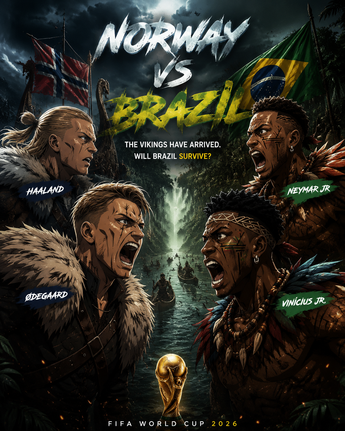 Brazil vs Norway