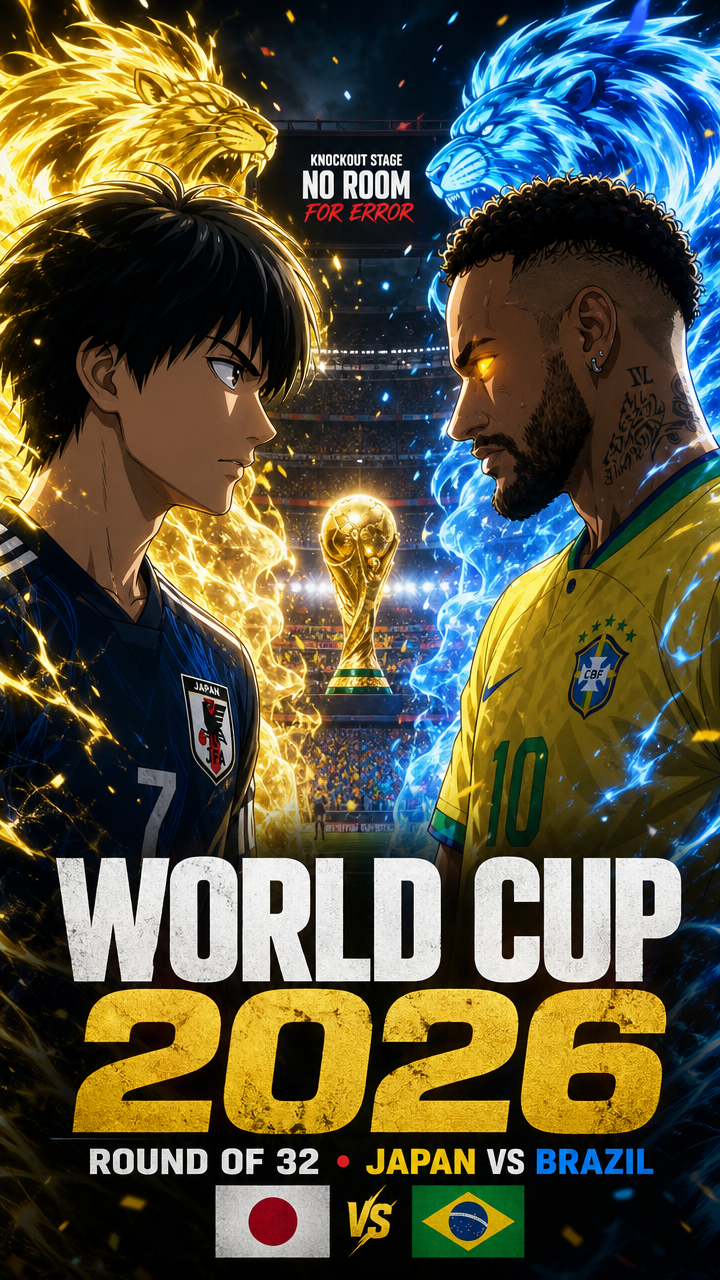 Pre Match Japan vs Brazil in World Cup