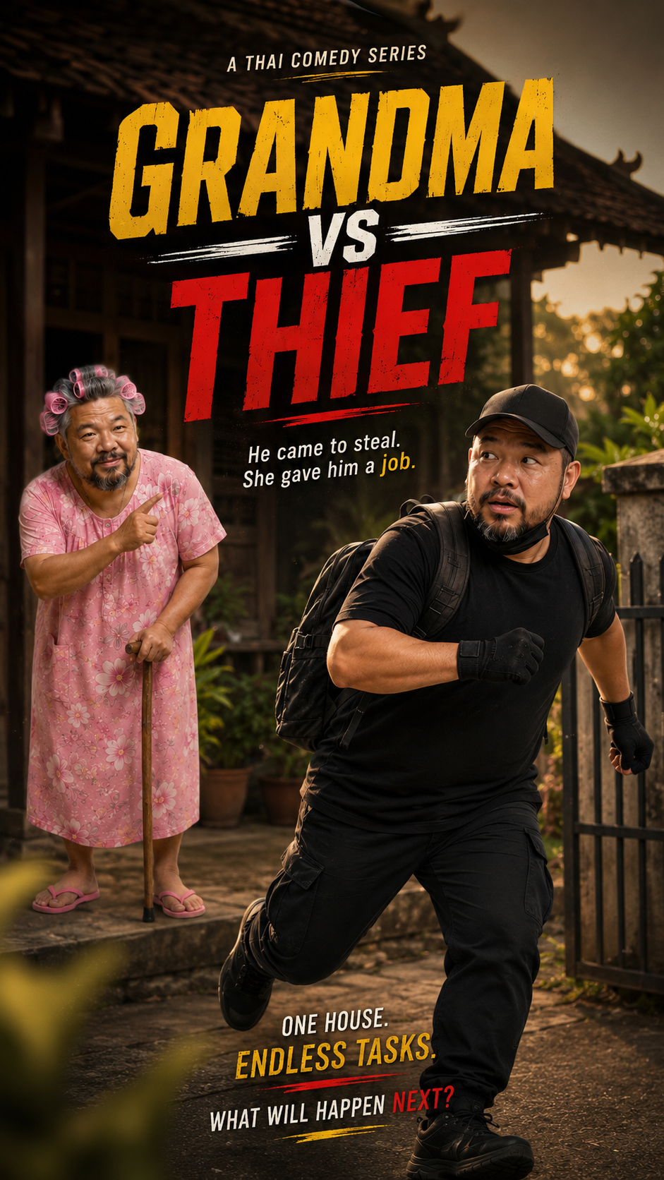 Grandma VS Thief