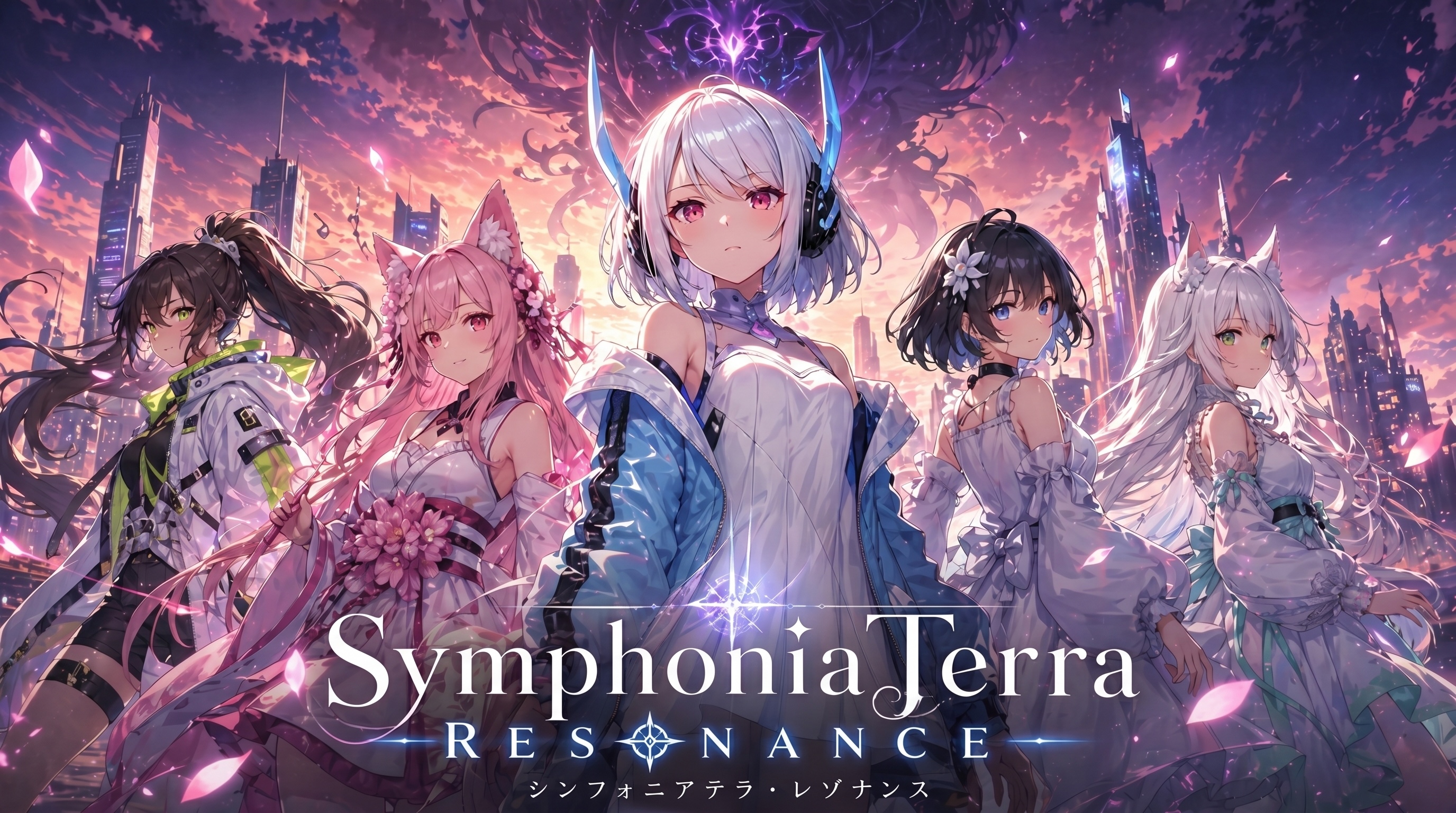【劇場版級AIアニメMV】5人のバーチャルアイドルが最終決戦へ｜SymphoniaTerra Resonance