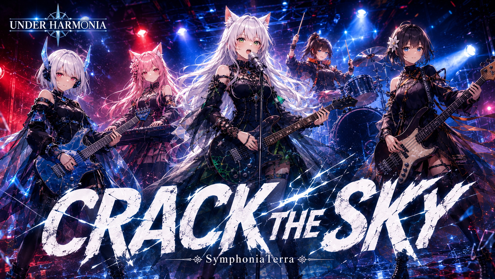 地下ライブが空を割る。CRACK THE SKY / SymphoniaTerra【Official MV】