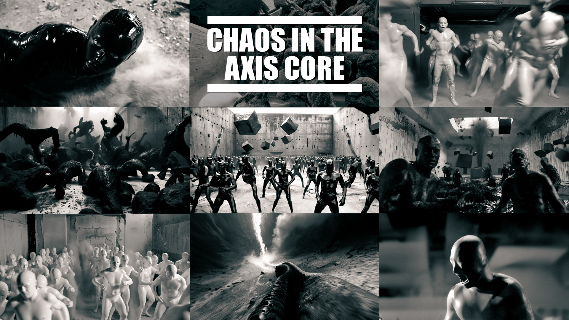 CHAOS IN THE AXIS CORE