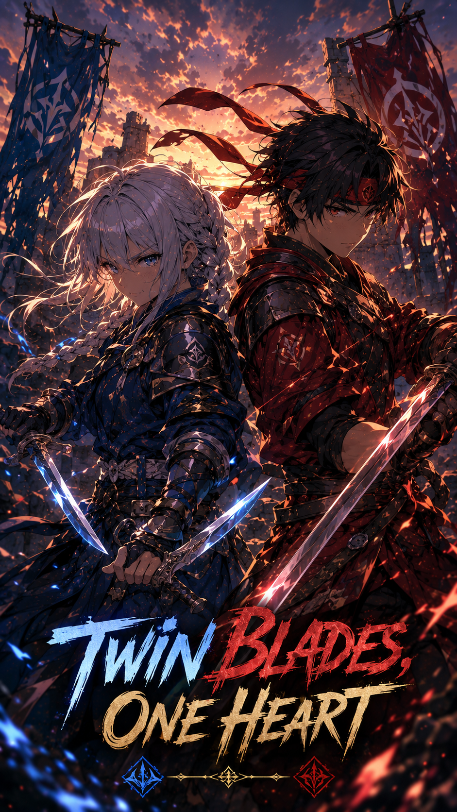 Twin Blades, One Heart