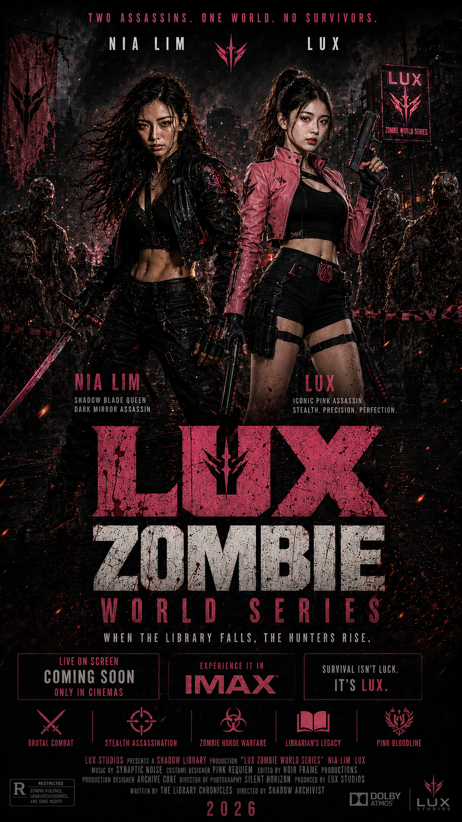 🎬 𝐋𝐔𝐗: 𝐙𝐎𝐌𝐁𝐈𝐄 𝐖𝐎𝐑𝐋𝐃 𝐒𝐄𝐑𝐈𝐄𝐒 🩸