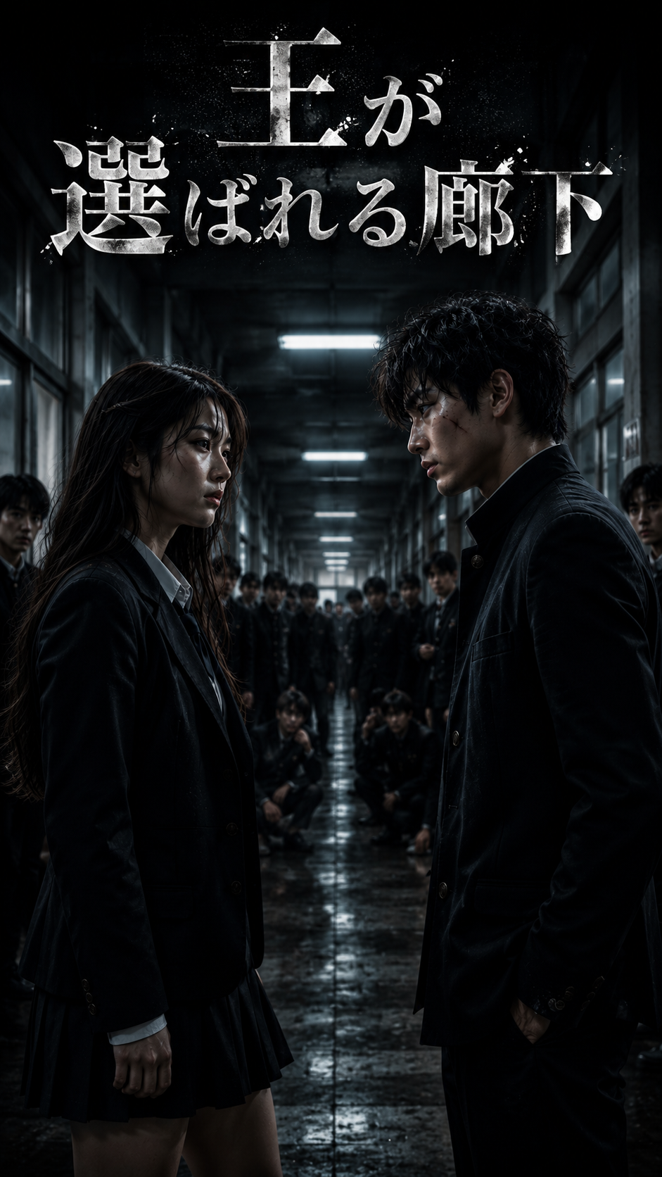『王が選ばれる廊下』 👑⚔️ "沈黙が、本当の強さを語る。