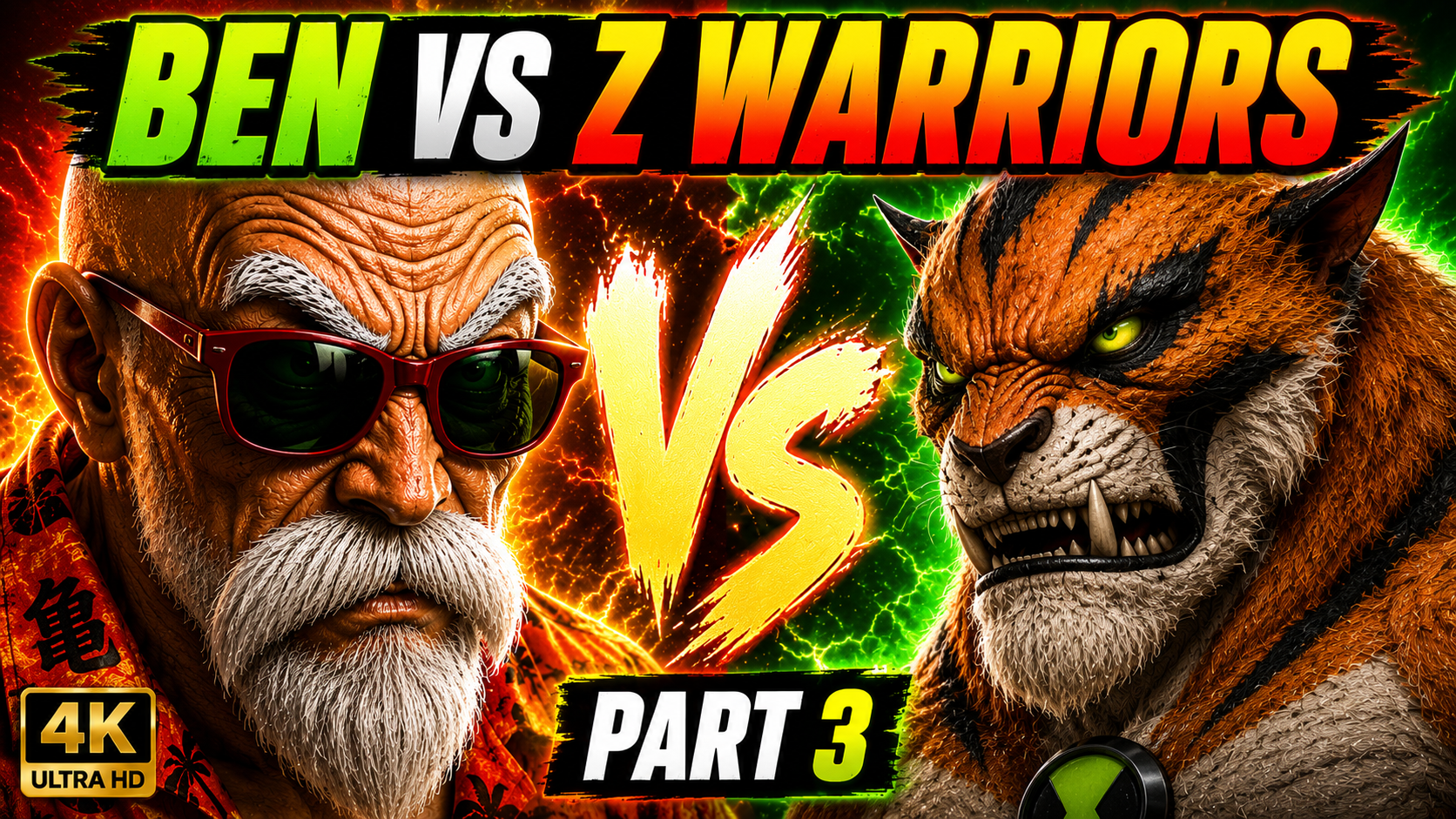 Ben vs Master Roshi - 2