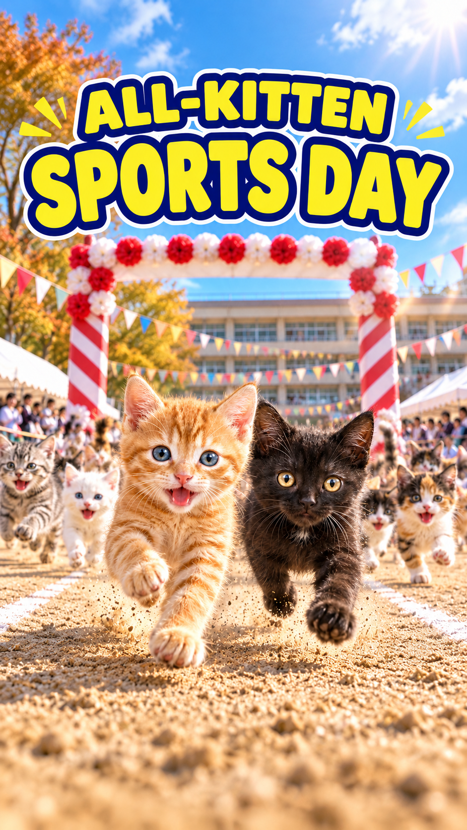 Kitten Sports Day!