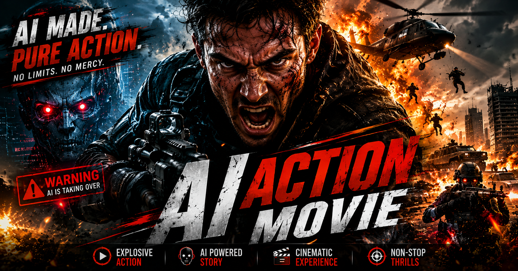 AI ACTION MOVIE @princealxenova