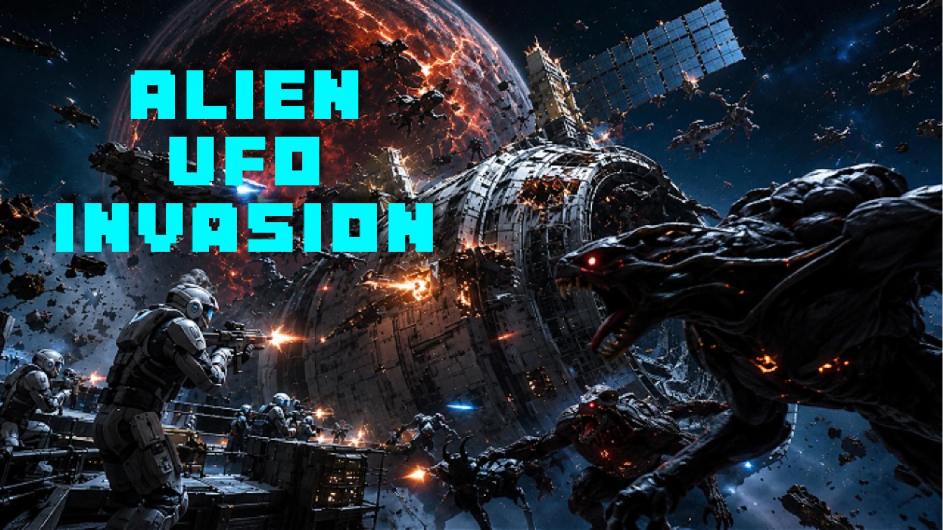 Alien UFO Invasion.