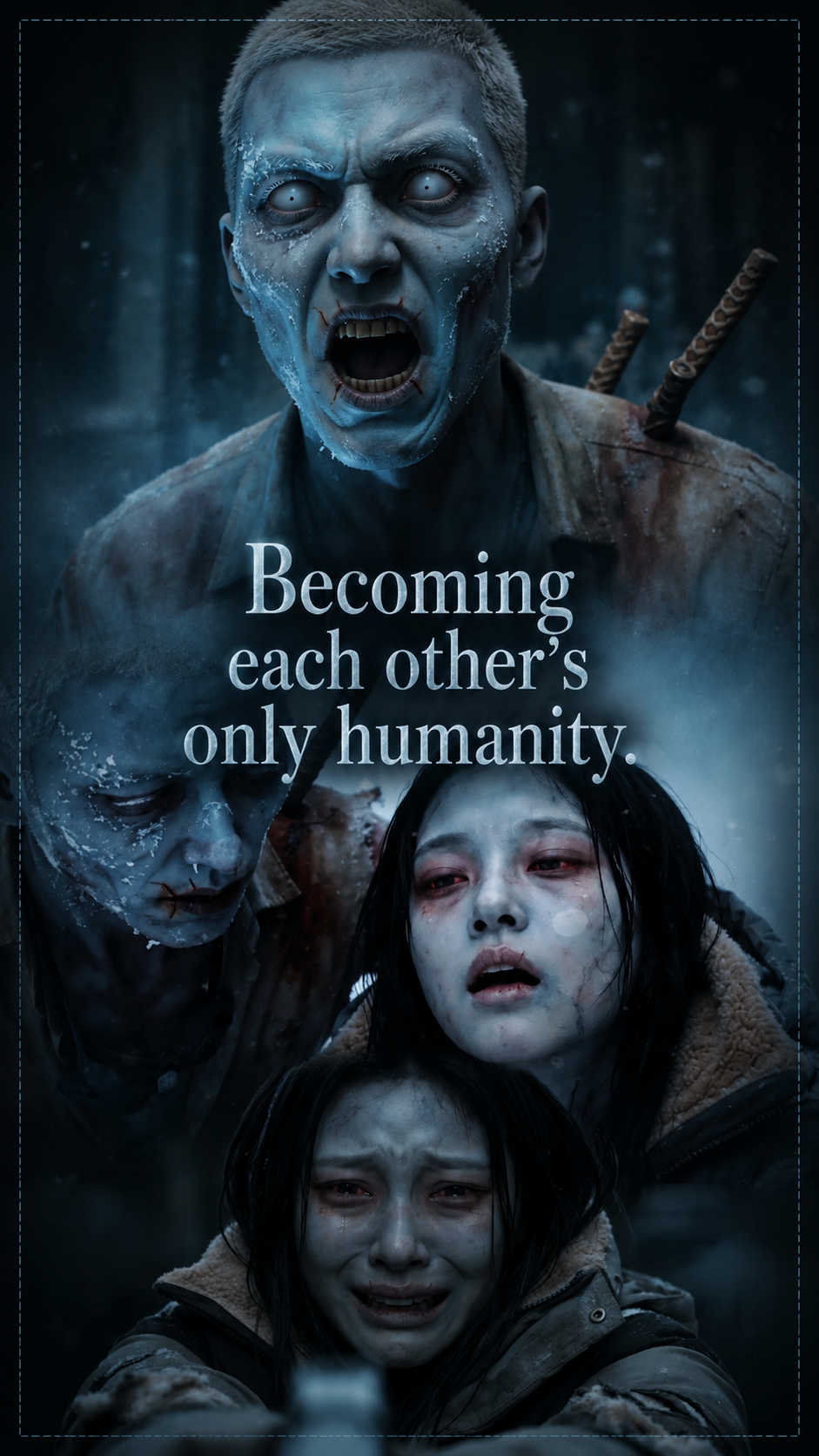 Becoming each other's only humanity.