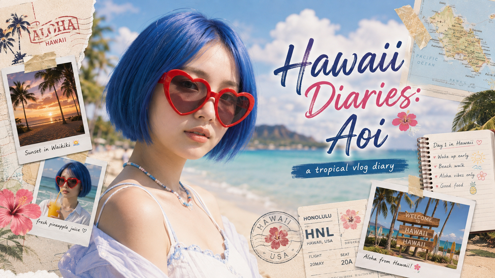 Aoi’s Hawaiian Escape