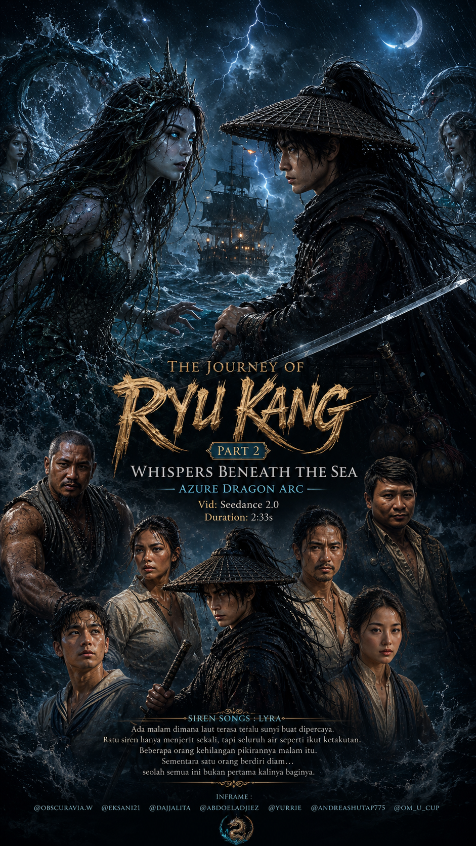 The Journey of Ryu Kang Part 2: Whispers Beneath the Sea — Azure Dragon Arc