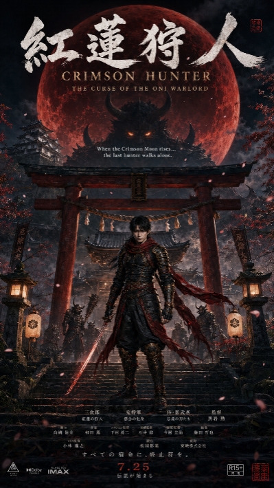 CRIMSON HUNTER  : The Curse of the Oni Warlords