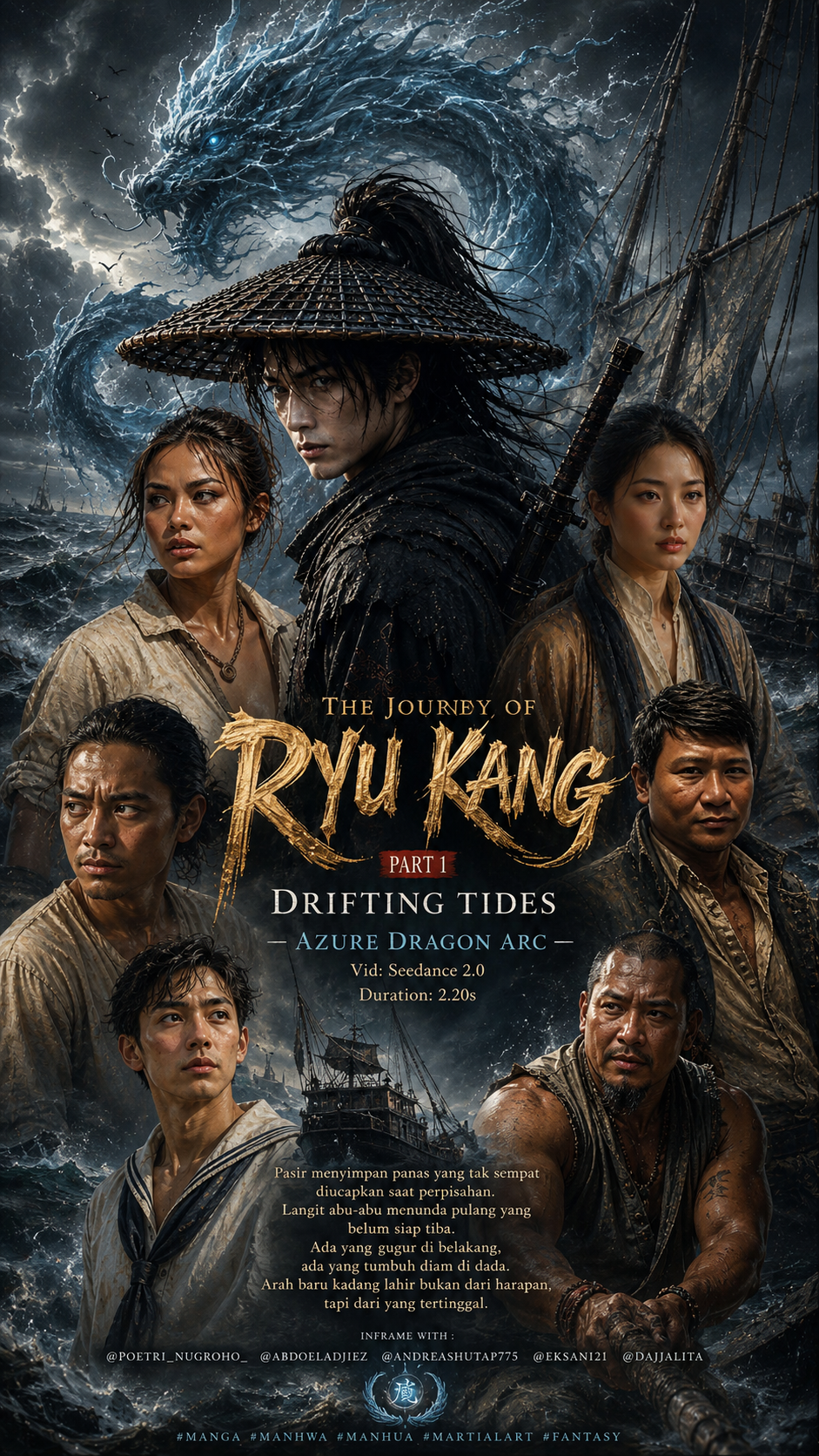 The Journey of Ryu Kang  Part 1: Drifting Tides