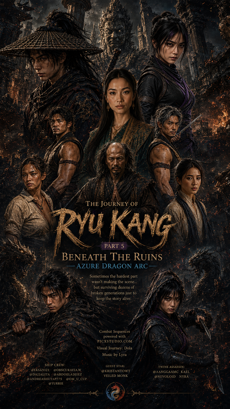 The Journey of Ryu Kang Part 5: Beneath The Ruins — Azure Dragon Arc —