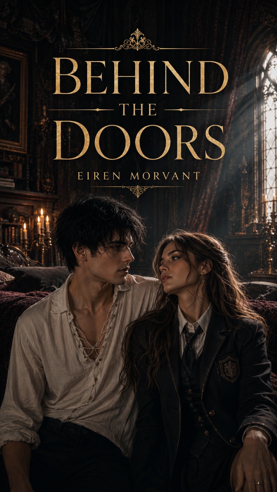 Behind the doors. Eiren Morvant