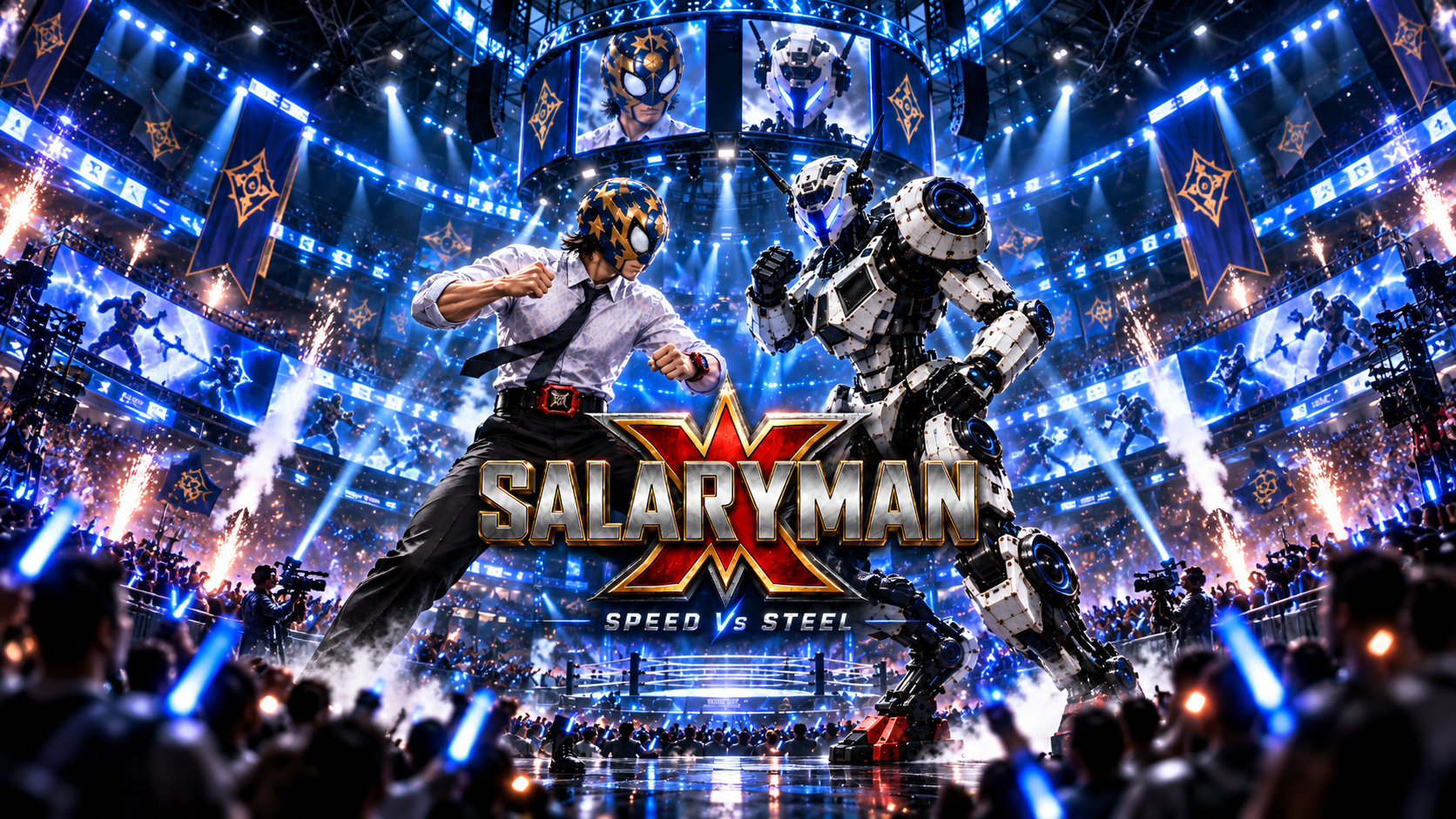 Salaryman X: Speed Vs Steel | Jeff vs Protobot 5