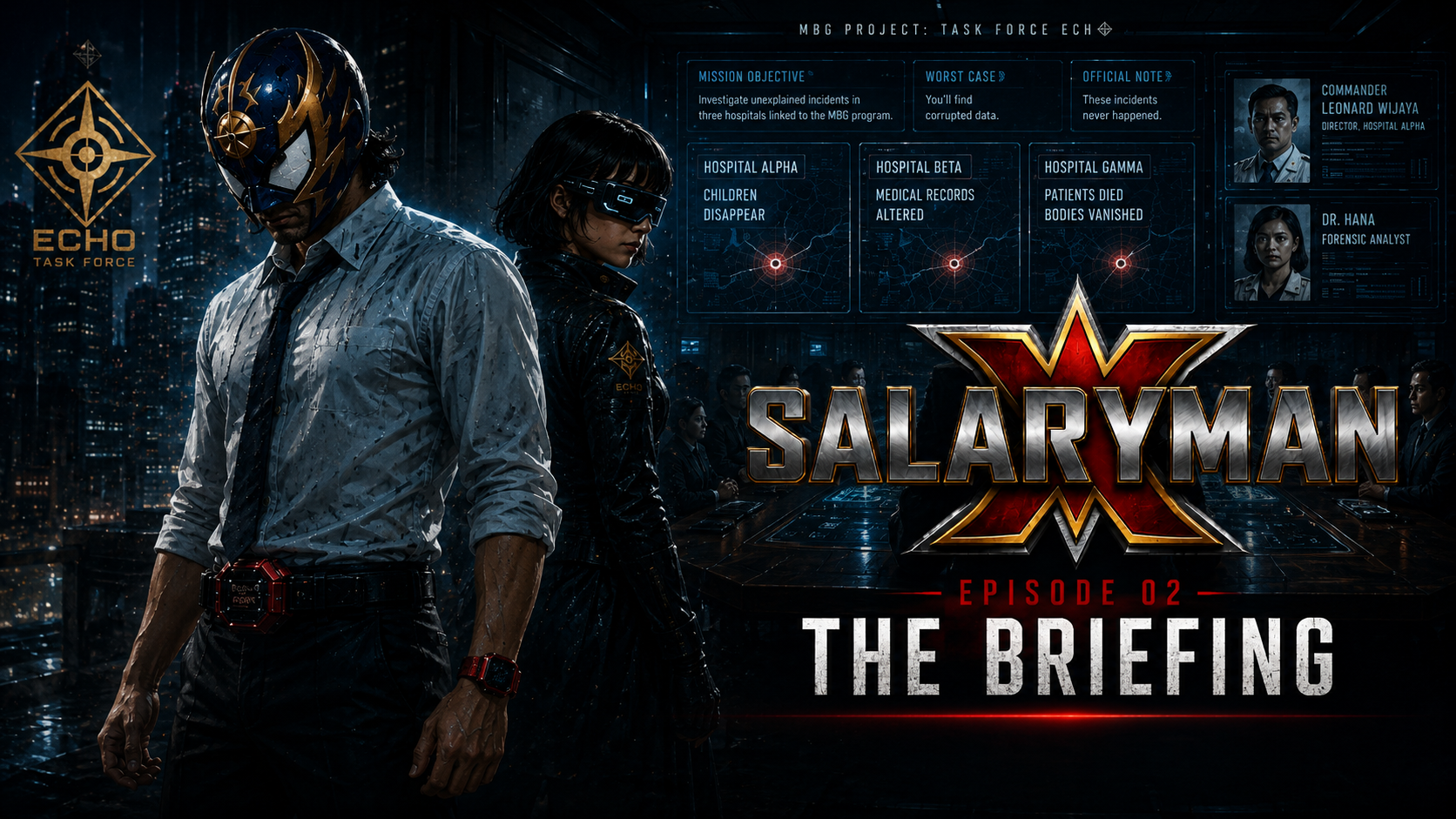 Salaryman X -EP 02 - The Briefing