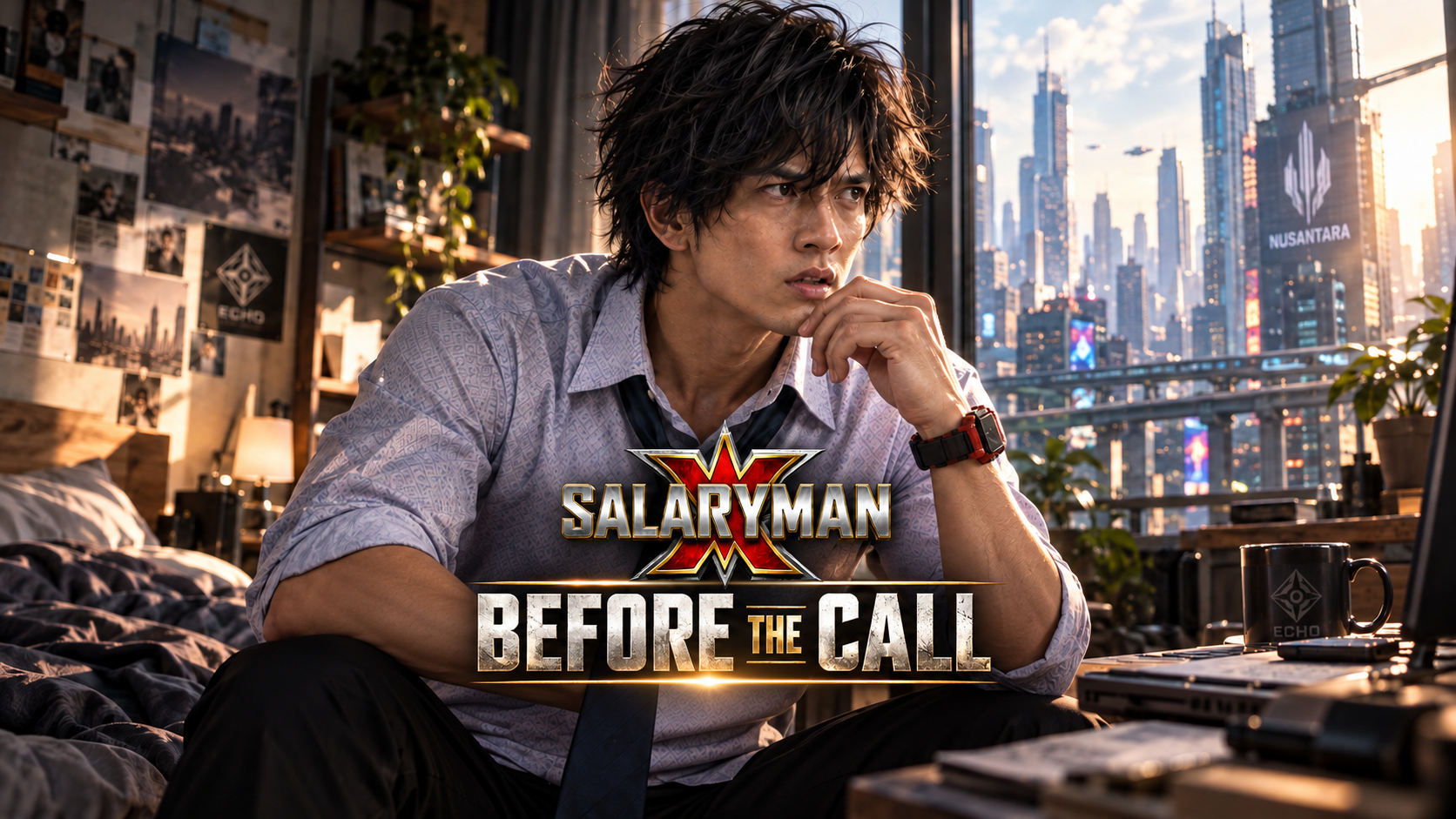 Salaryman X - Before the Call