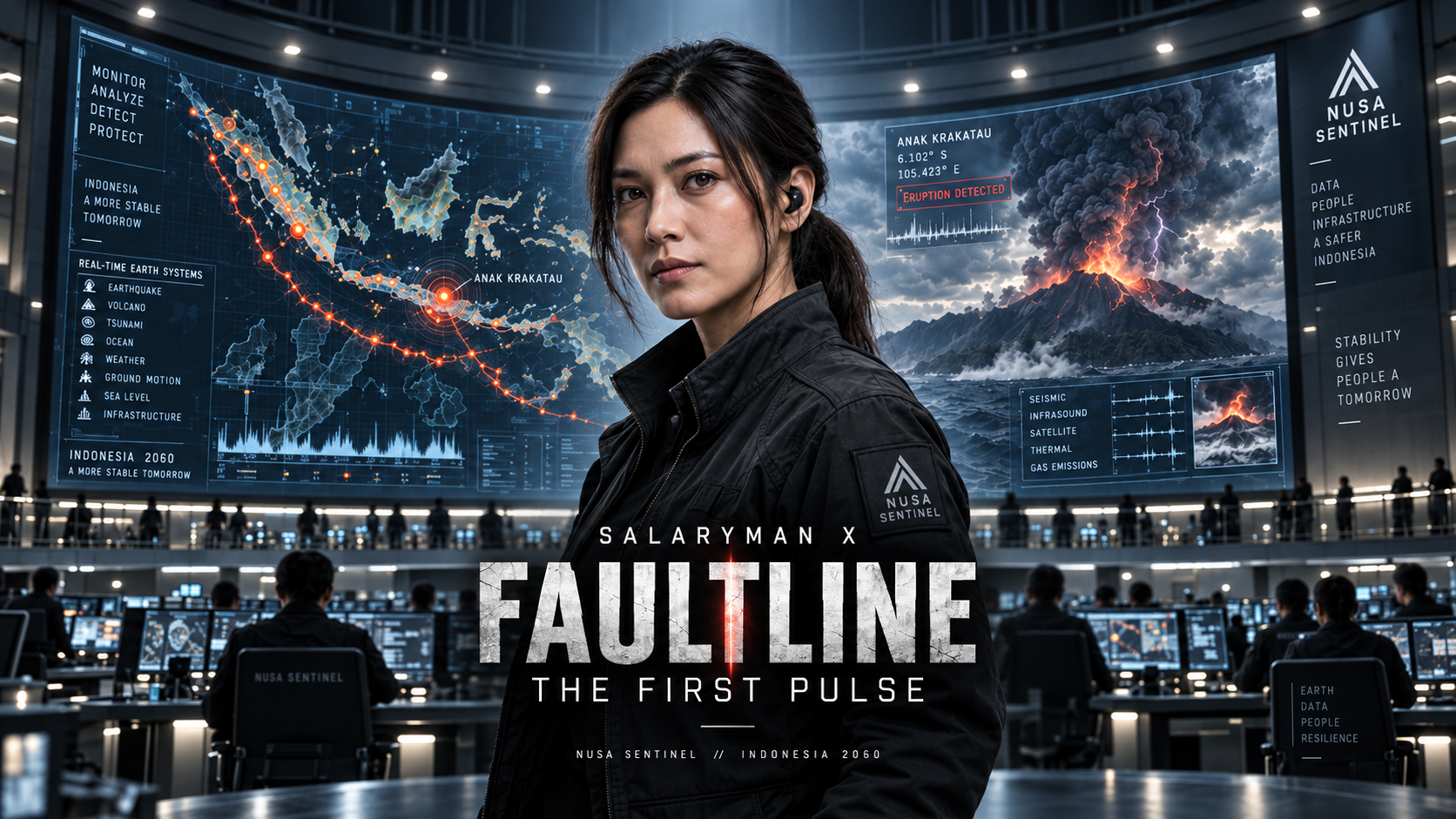 SALARYMAN X: FAULTLINE - THE FIRST PULSE