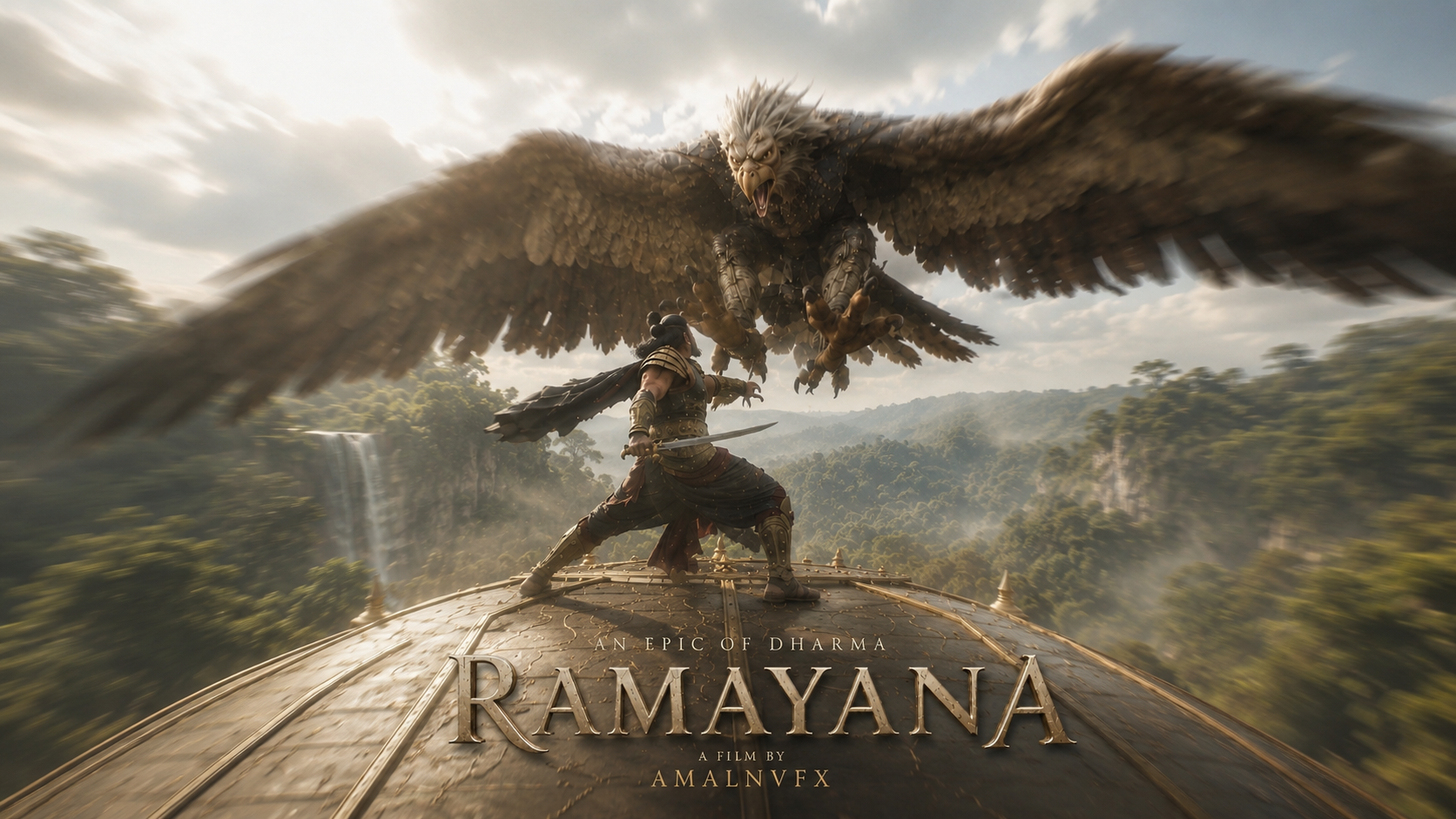 RAVANA vs JATAYU — THE BATTLE IN THE SKY By AmalvfxAi