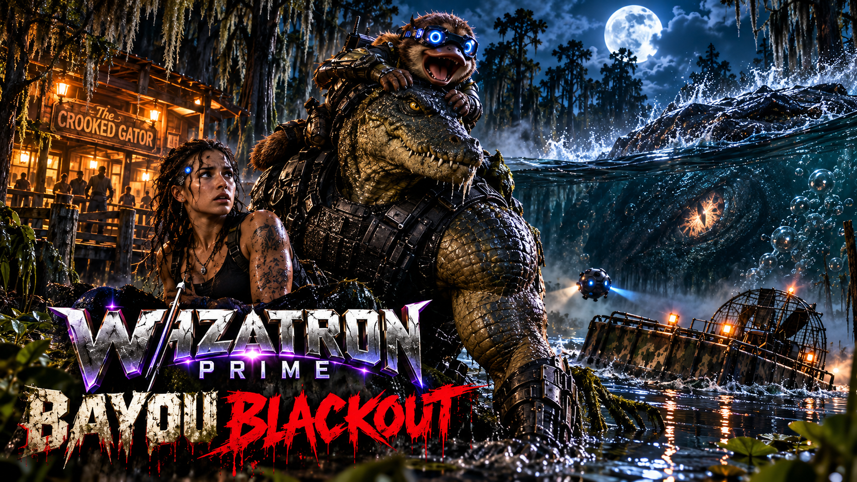 WIZATRON PRIME: BAYOU BLACKOUT — PART I