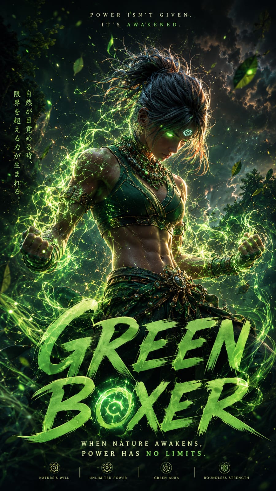 Green Boxer: Nature Unleashed