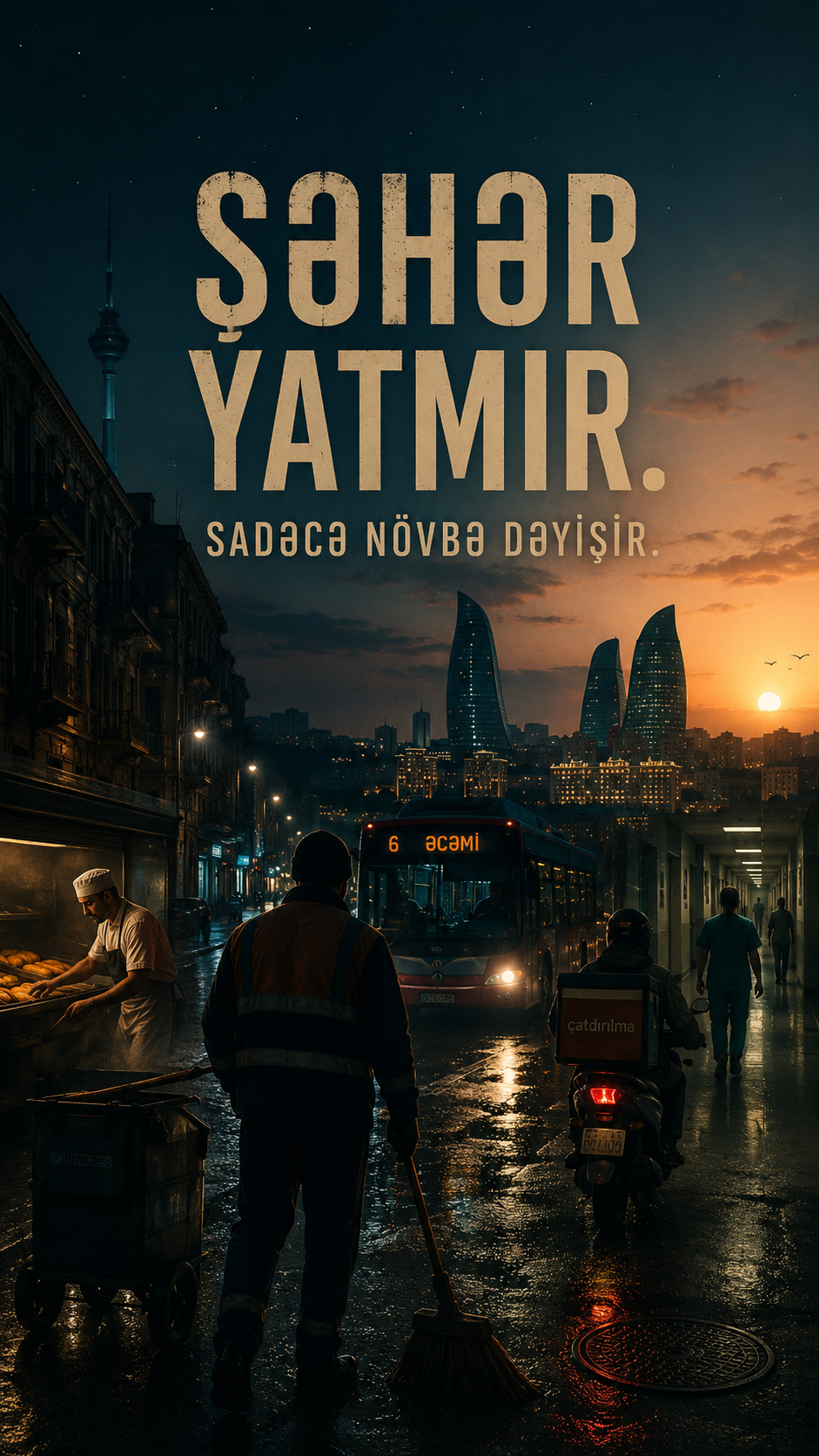 Şəhər yatmır