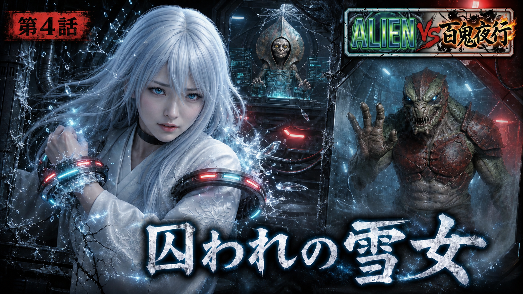 The Captive Snow Woman [Alien vs. Hyakki Yagyo - Episode 4]